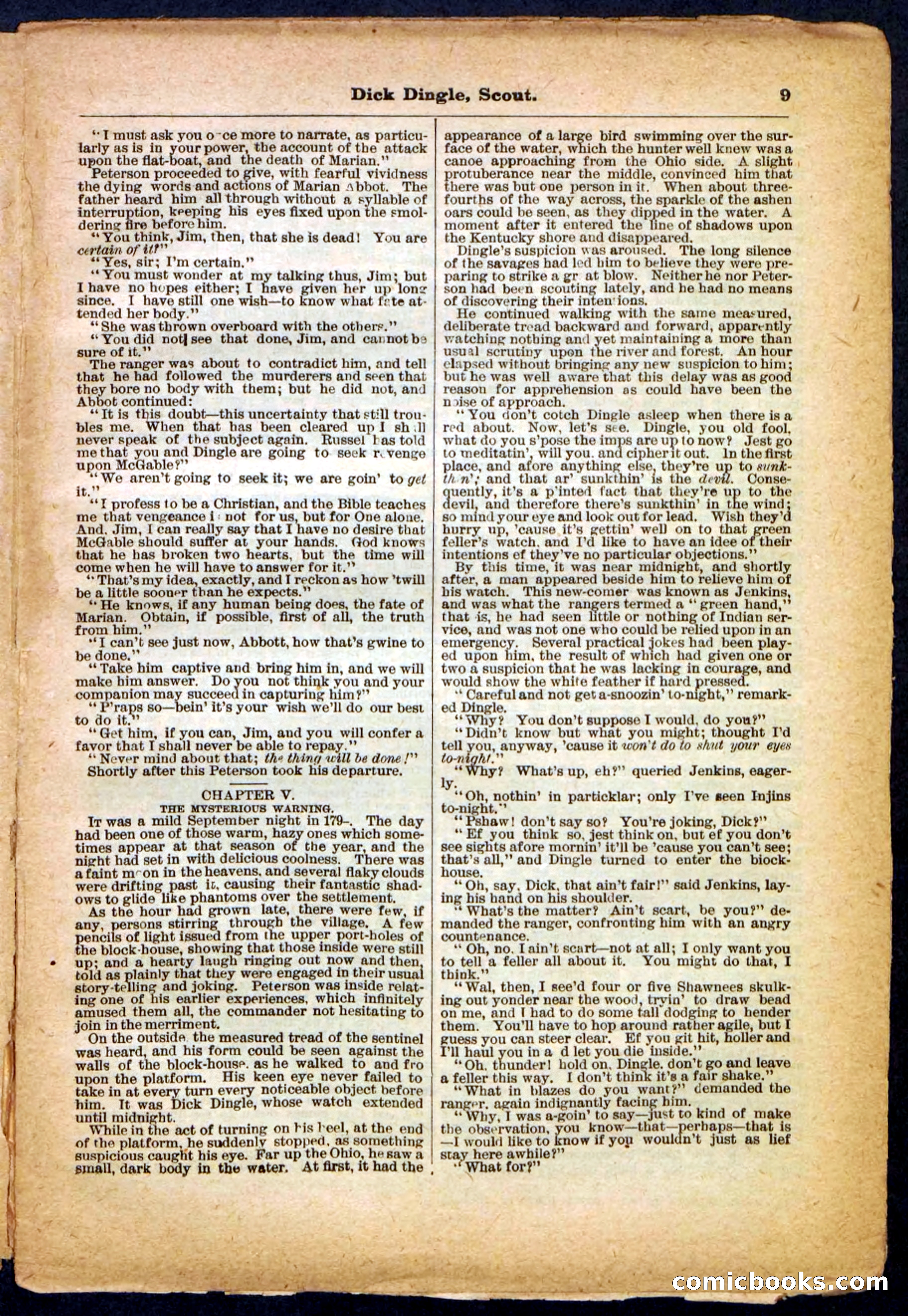 Beadle's Pocket Library No. 173 — page 9 of 32