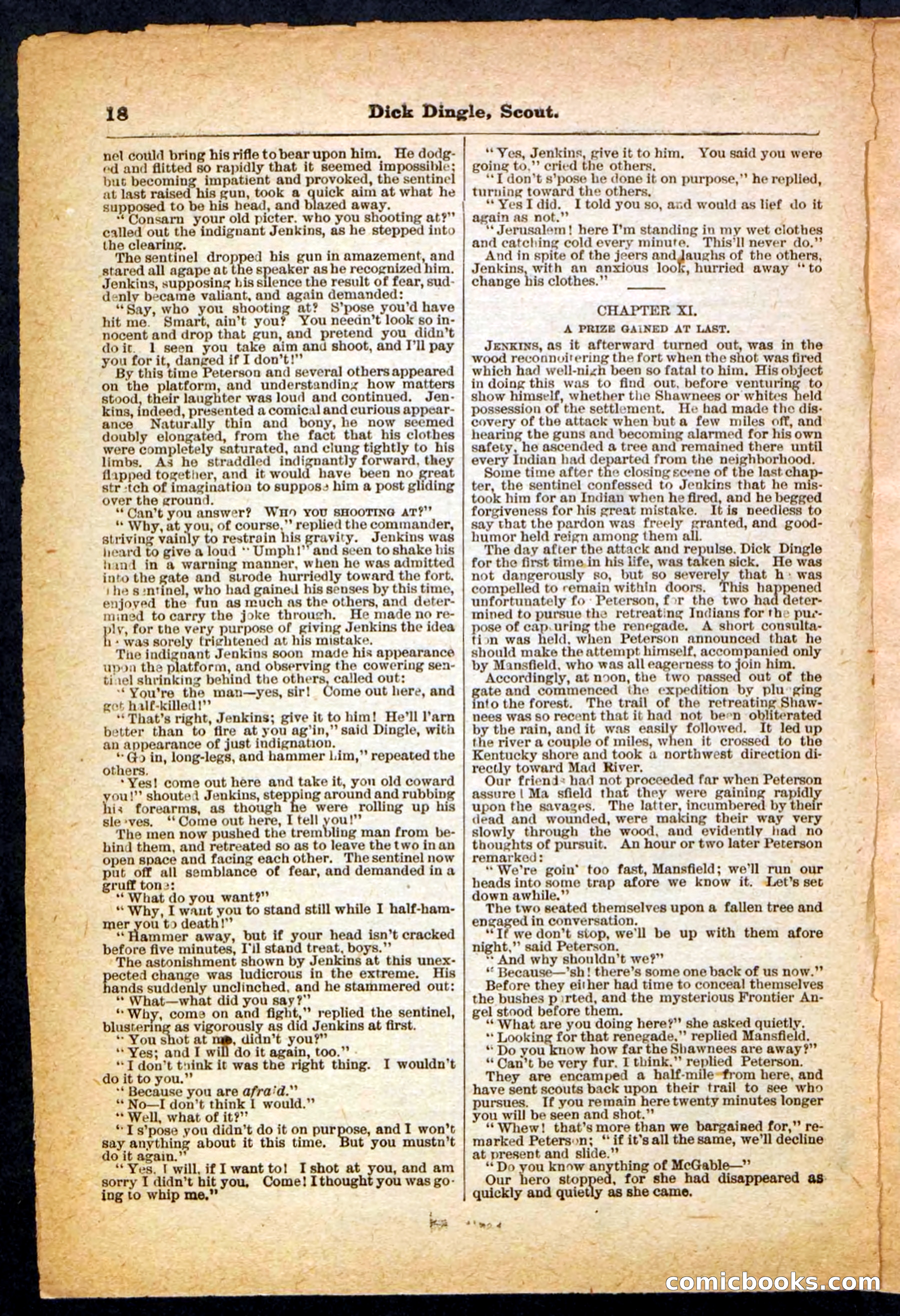 Beadle's Pocket Library No. 173 — page 18 of 32