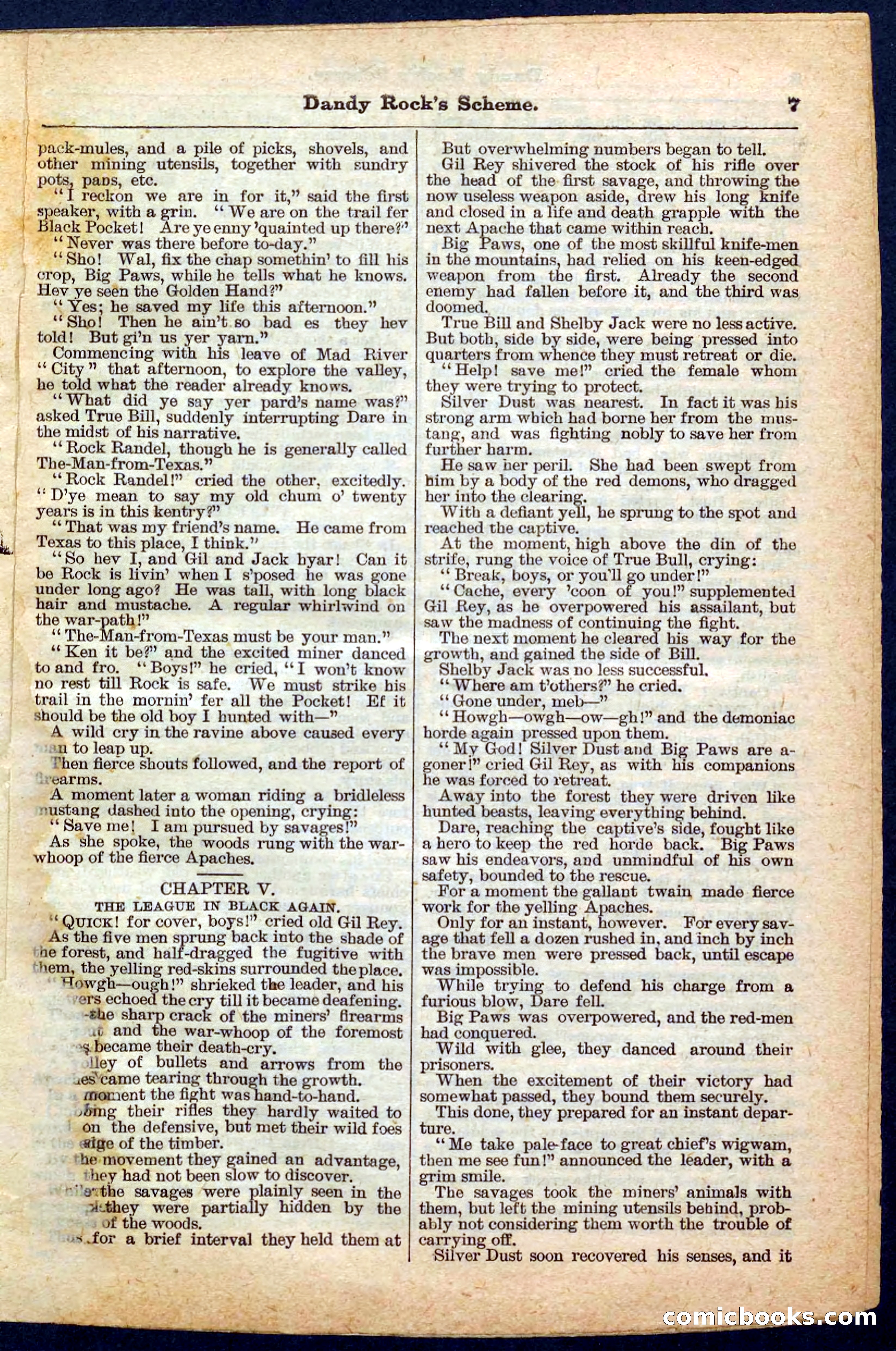 Beadle's Pocket Library, No. 174 — page 7 of 32