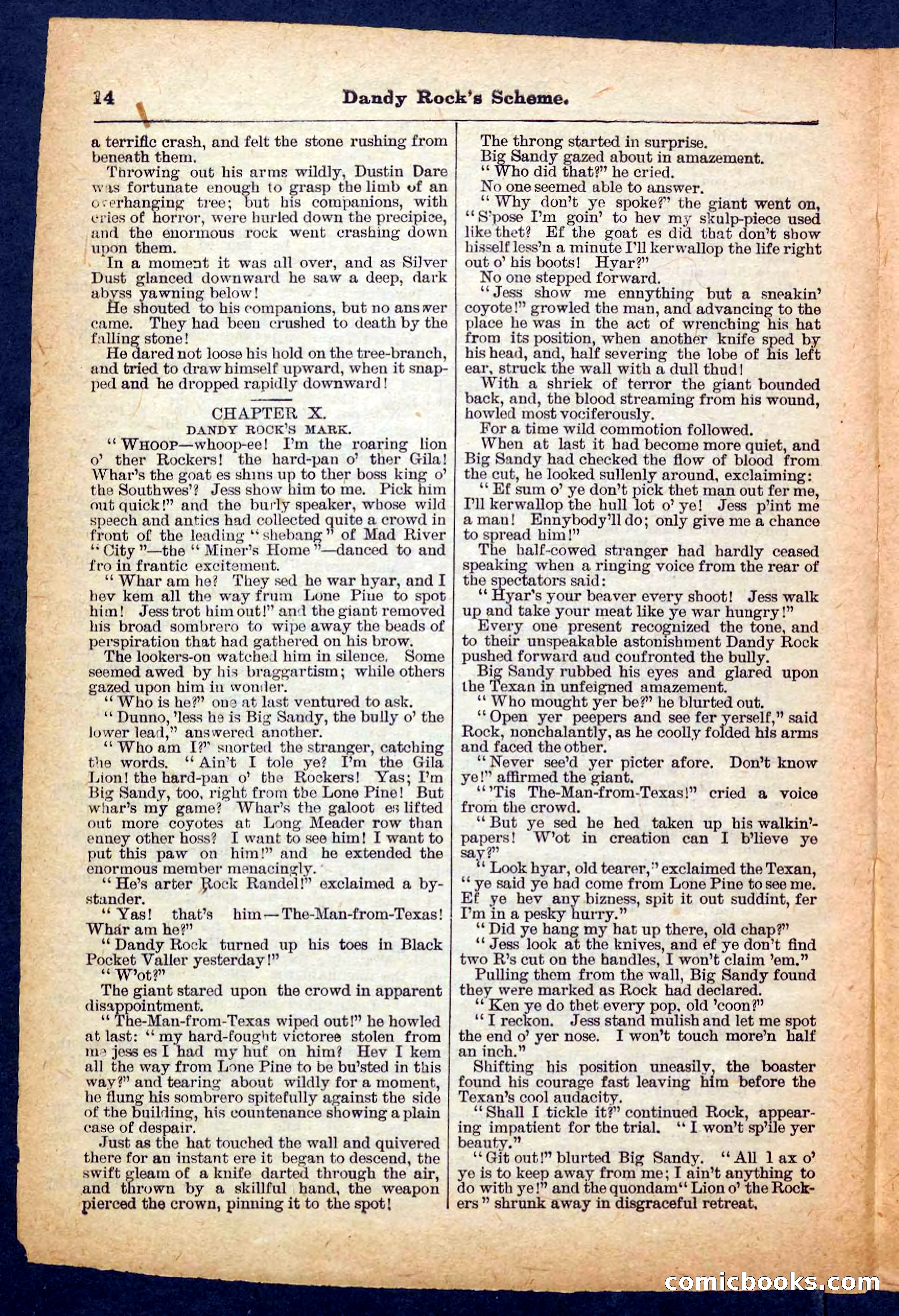 Beadle's Pocket Library, No. 174 — page 14 of 32