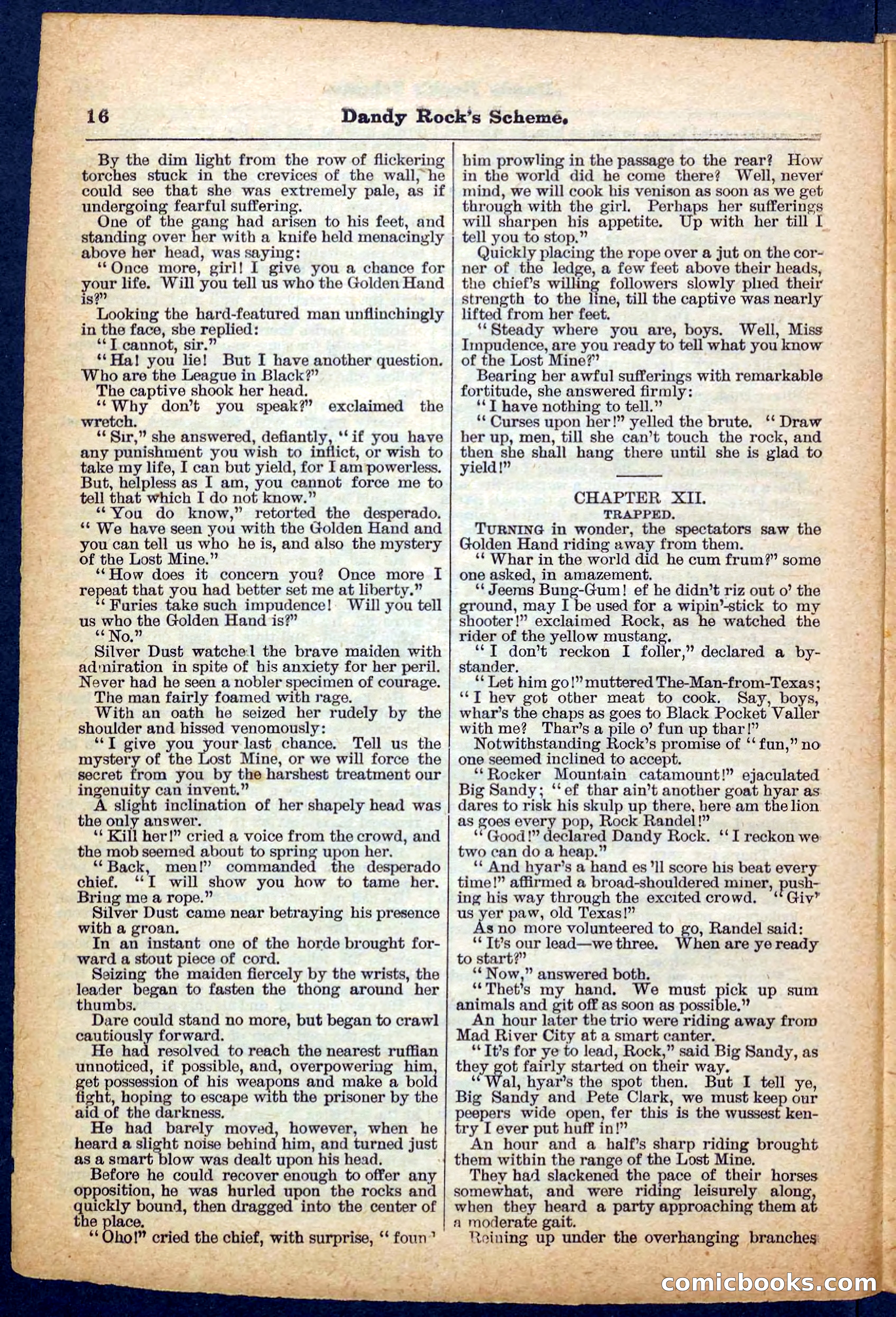 Beadle's Pocket Library, No. 174 — page 16 of 32