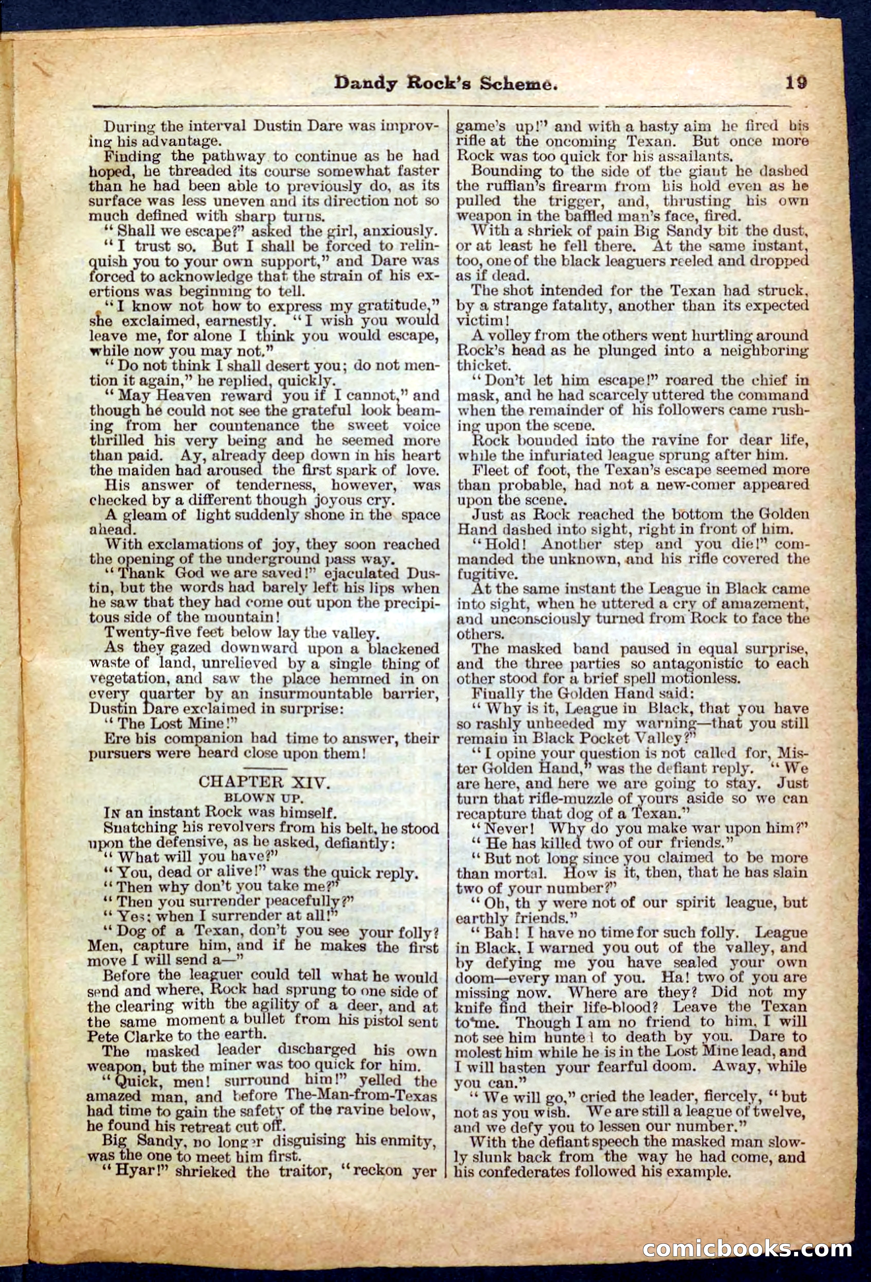 Beadle's Pocket Library, No. 174 — page 19 of 32
