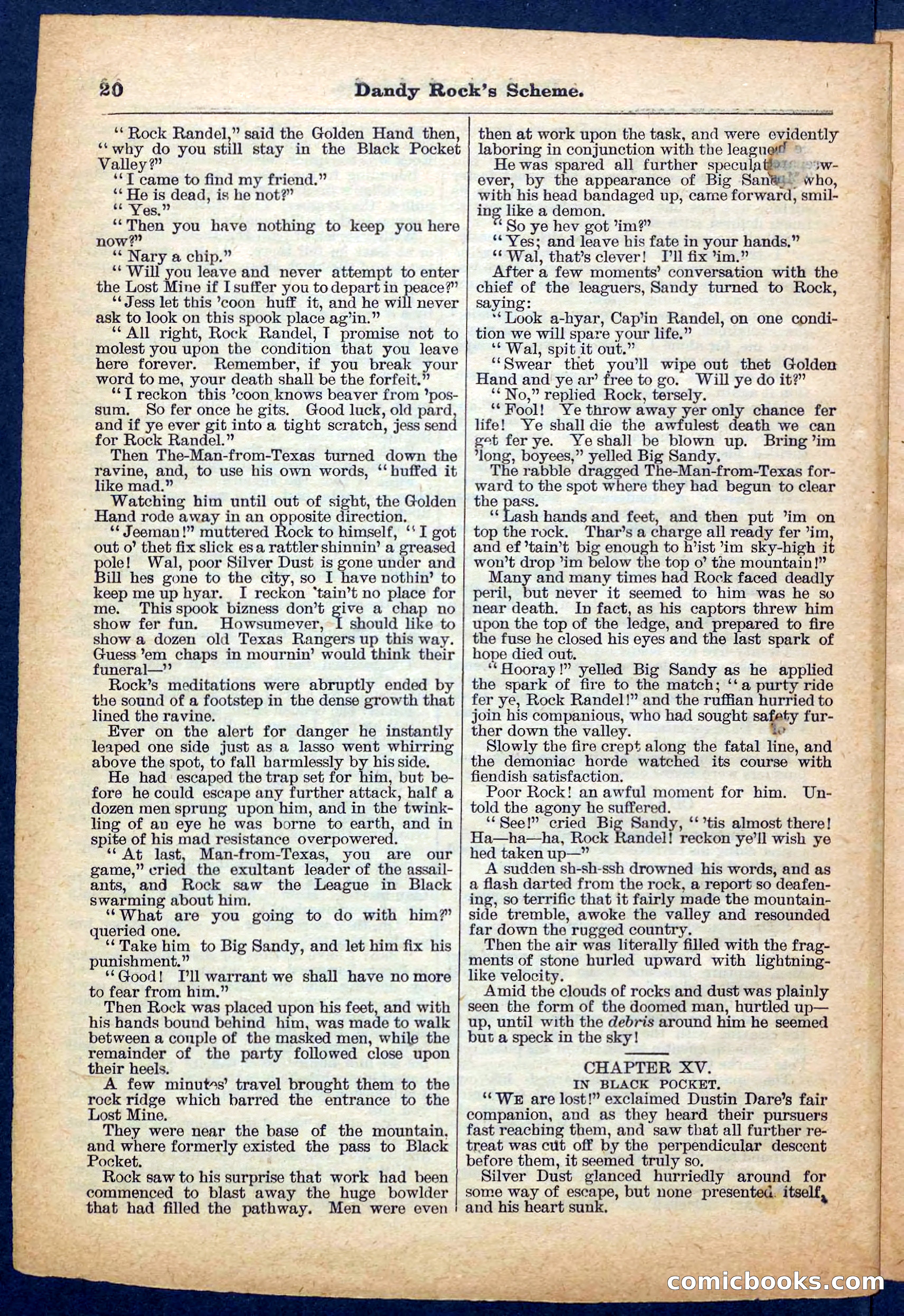 Beadle's Pocket Library, No. 174 — page 20 of 32