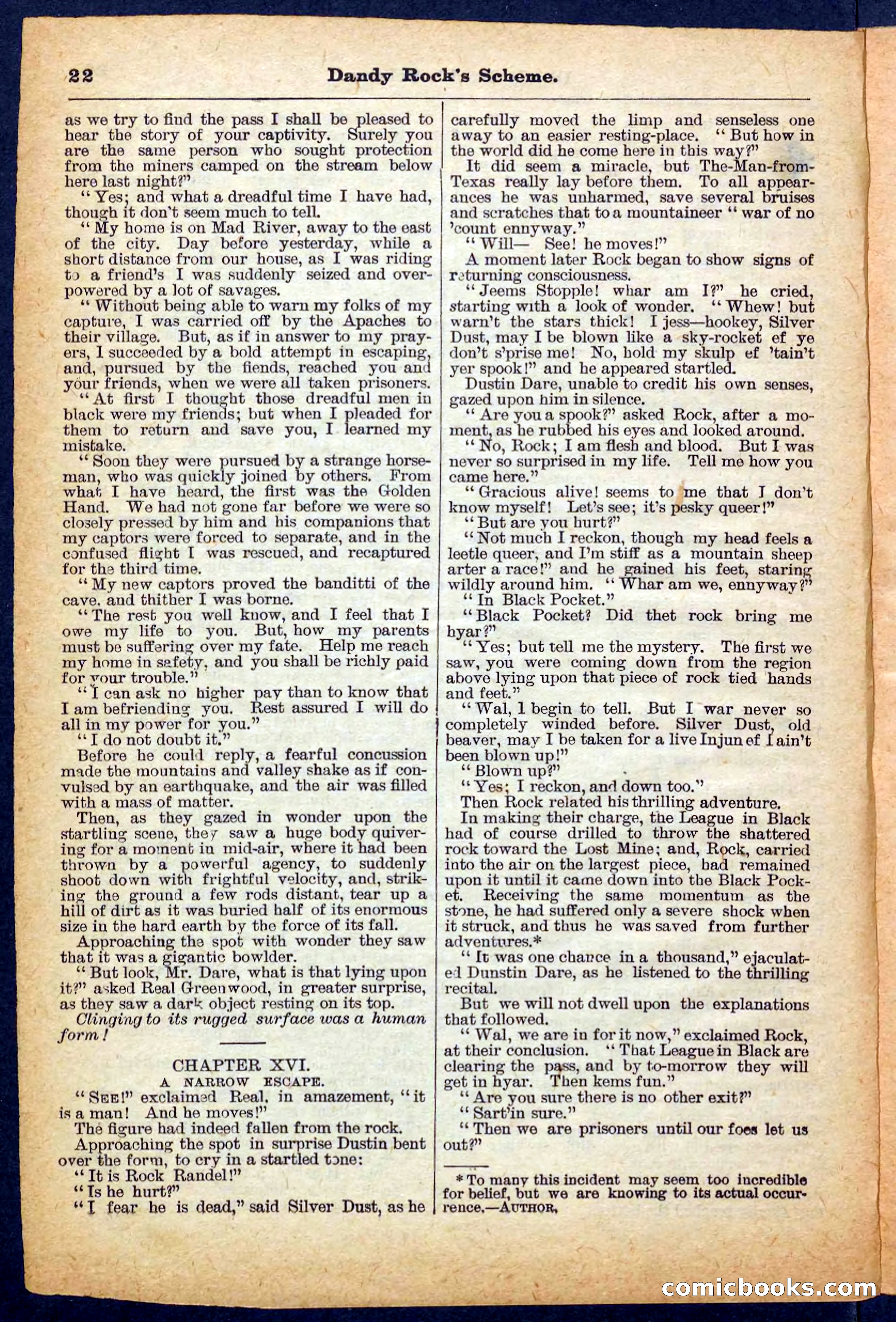 Beadle's Pocket Library, No. 174 — page 22 of 32