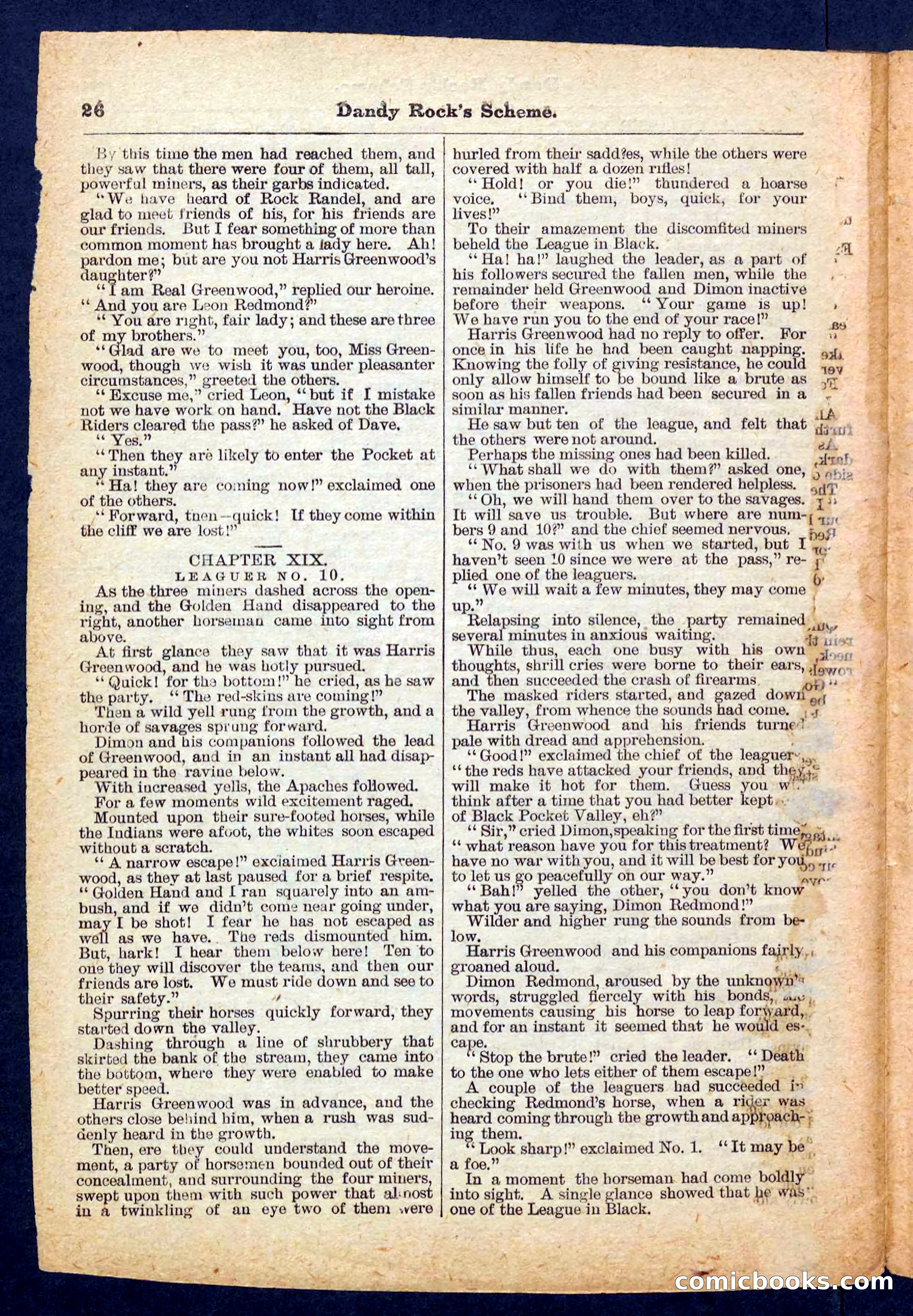 Beadle's Pocket Library, No. 174 — page 26 of 32