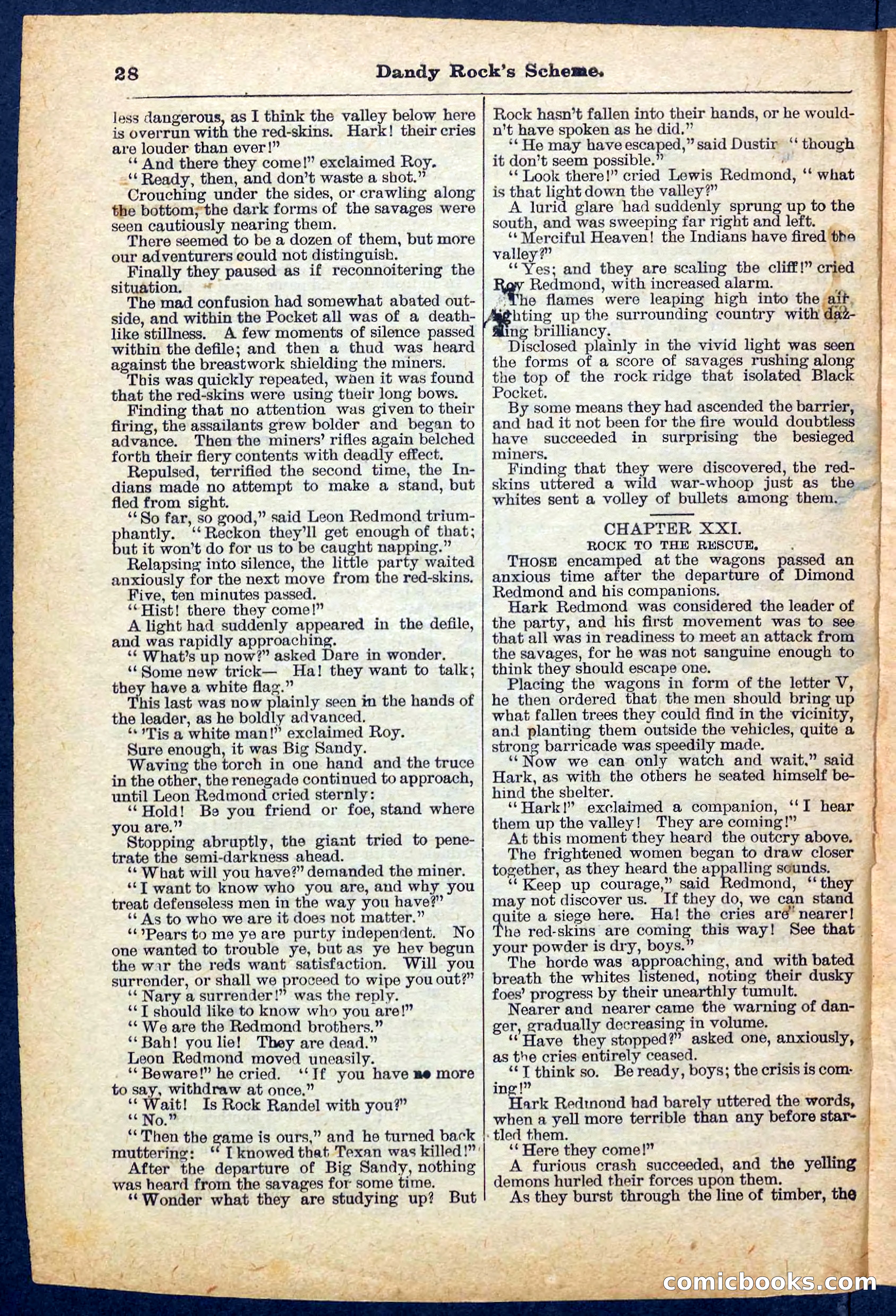Beadle's Pocket Library, No. 174 — page 28 of 32