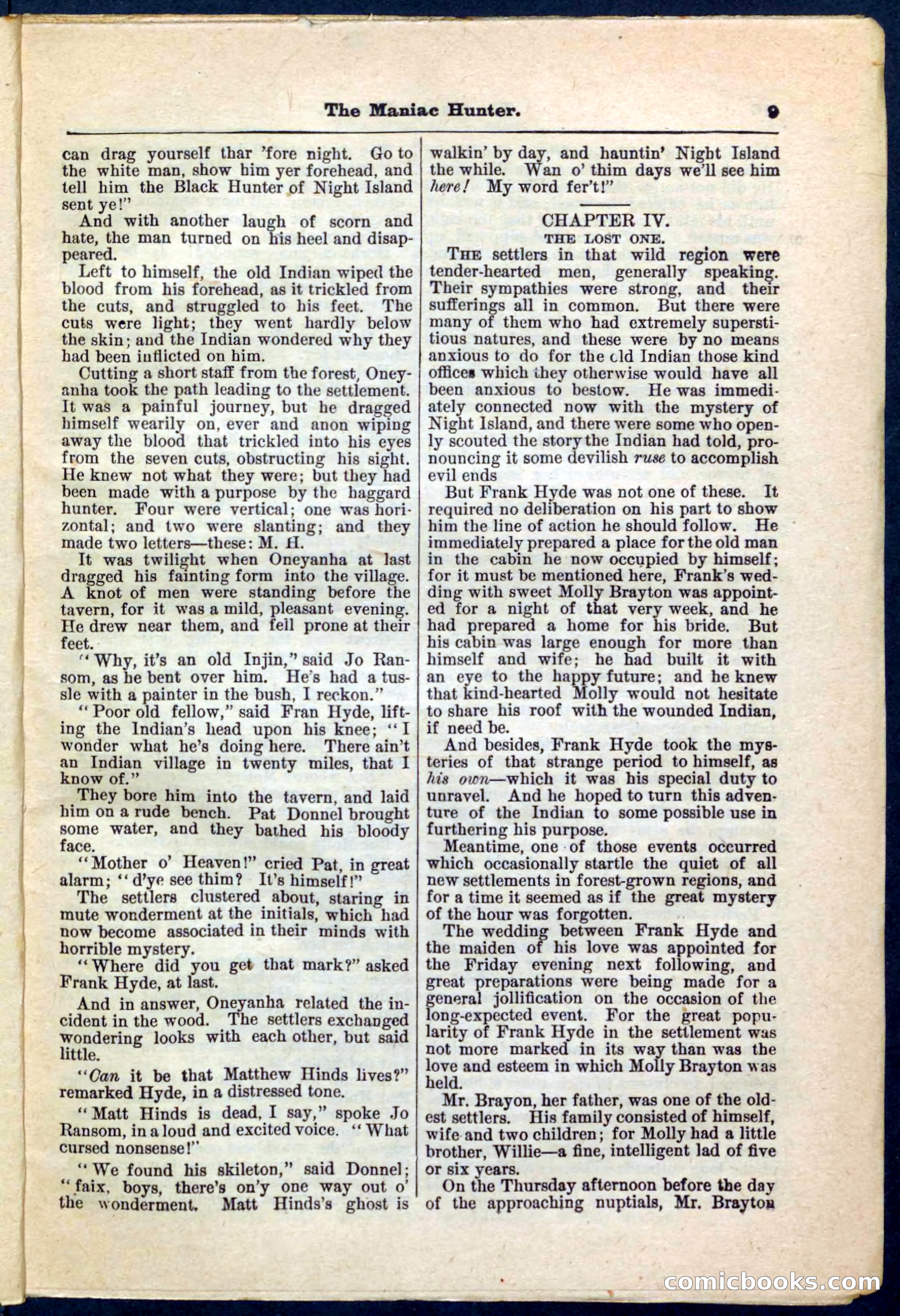 Beadle's Pocket Library No. 178 — page 9 of 32