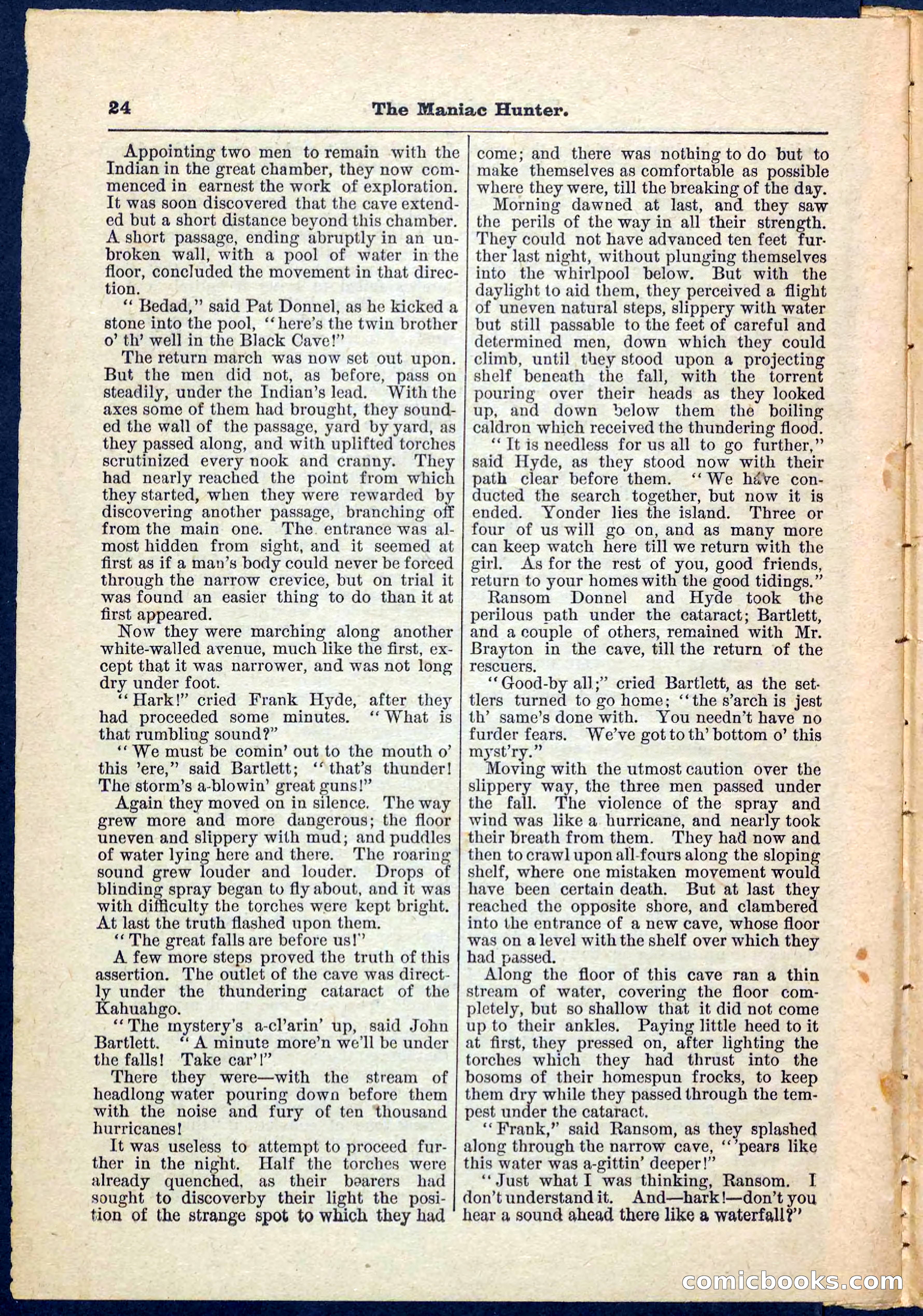 Beadle's Pocket Library No. 178 — page 24 of 32