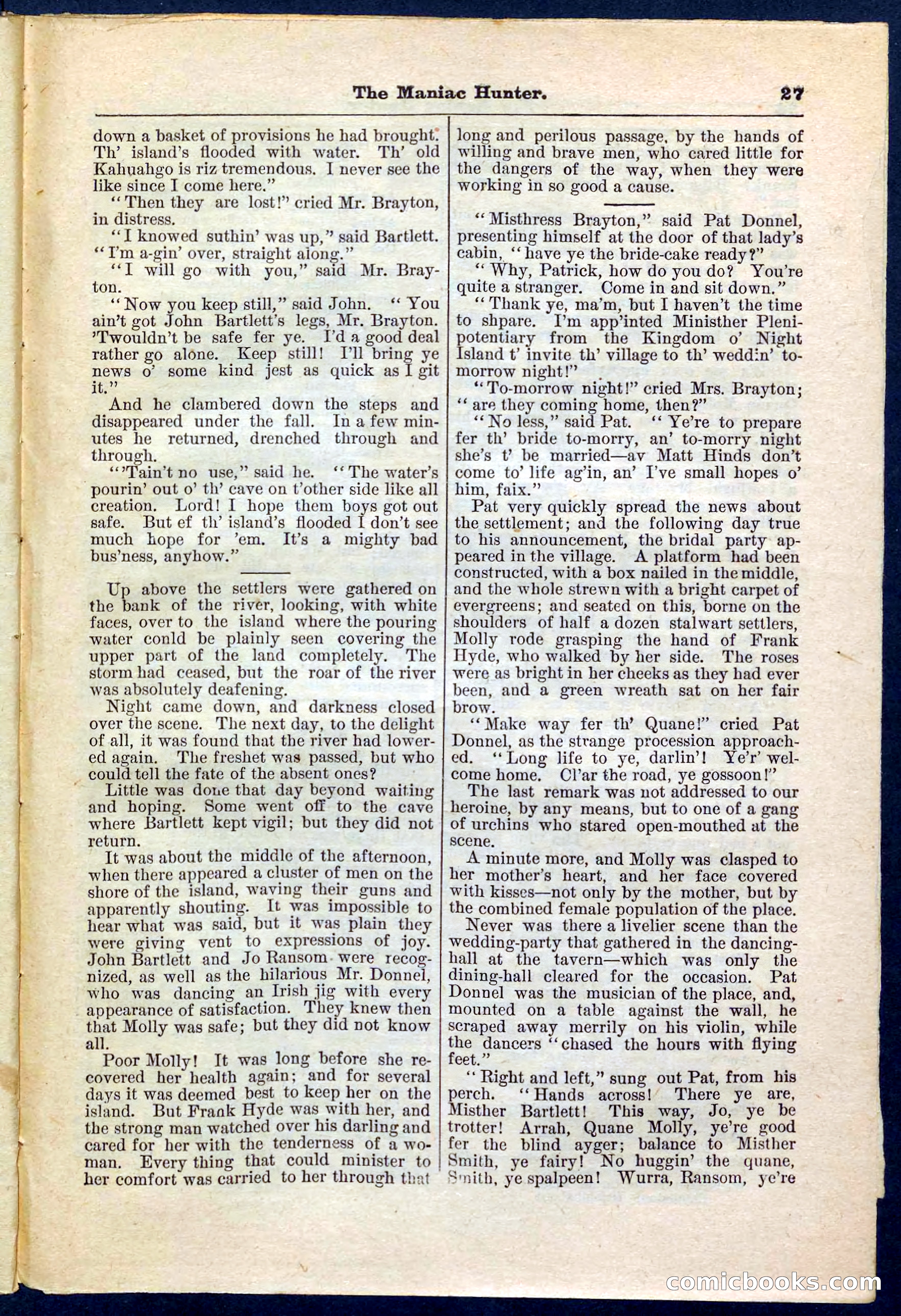 Beadle's Pocket Library No. 178 — page 27 of 32