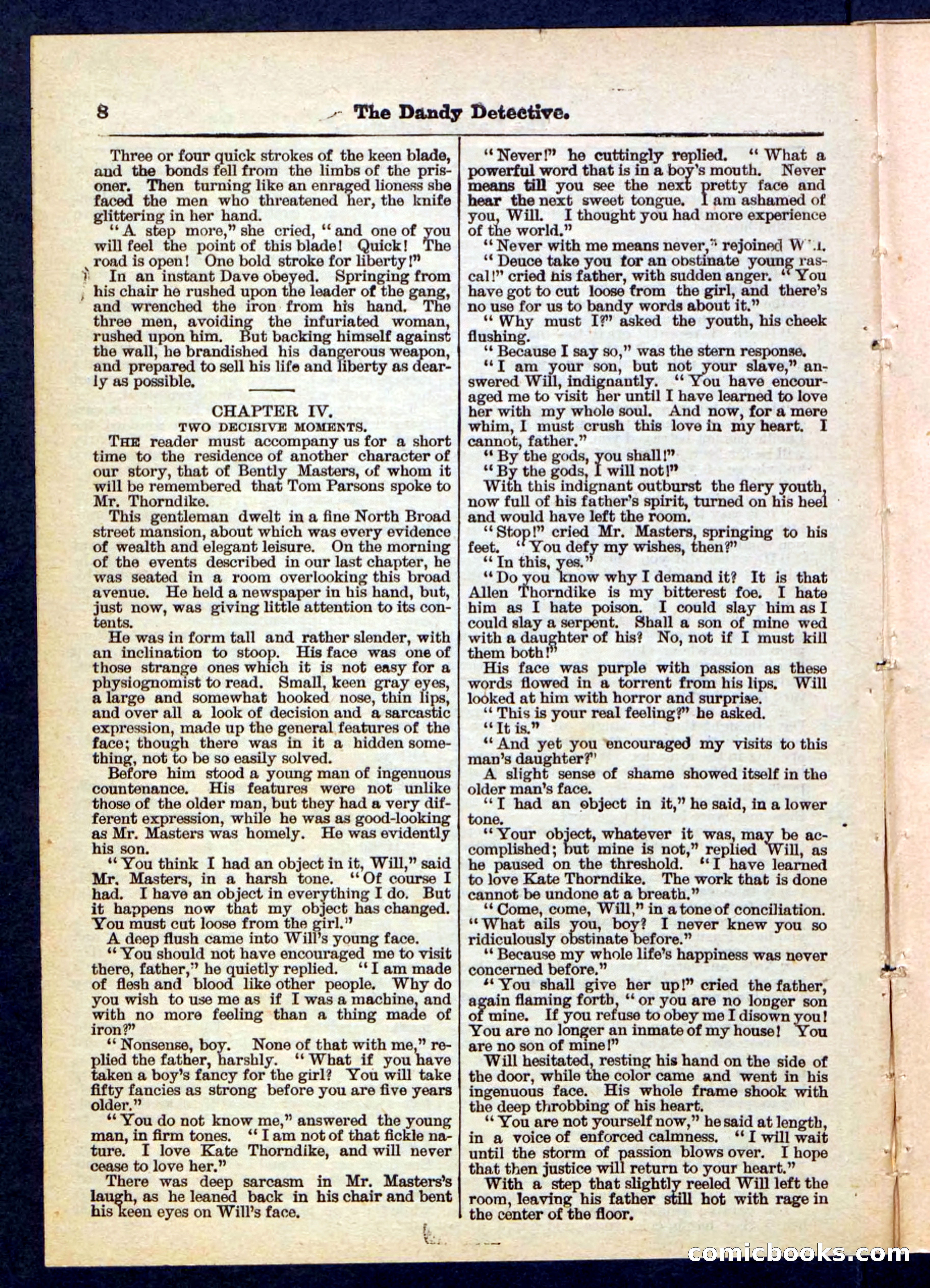 Beadle's Pocket Library No. 196 — page 8 of 32