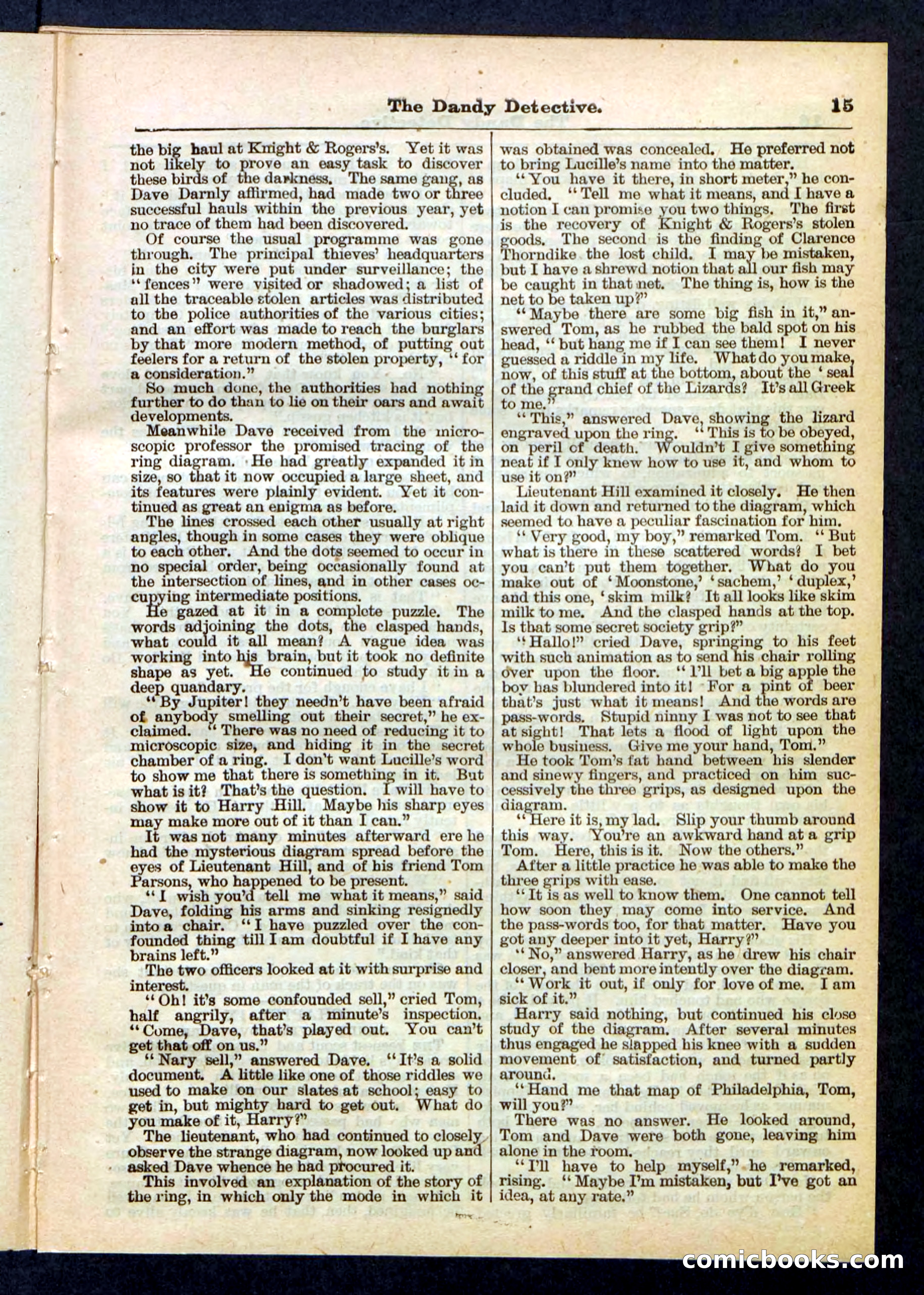 Beadle's Pocket Library No. 196 — page 15 of 32