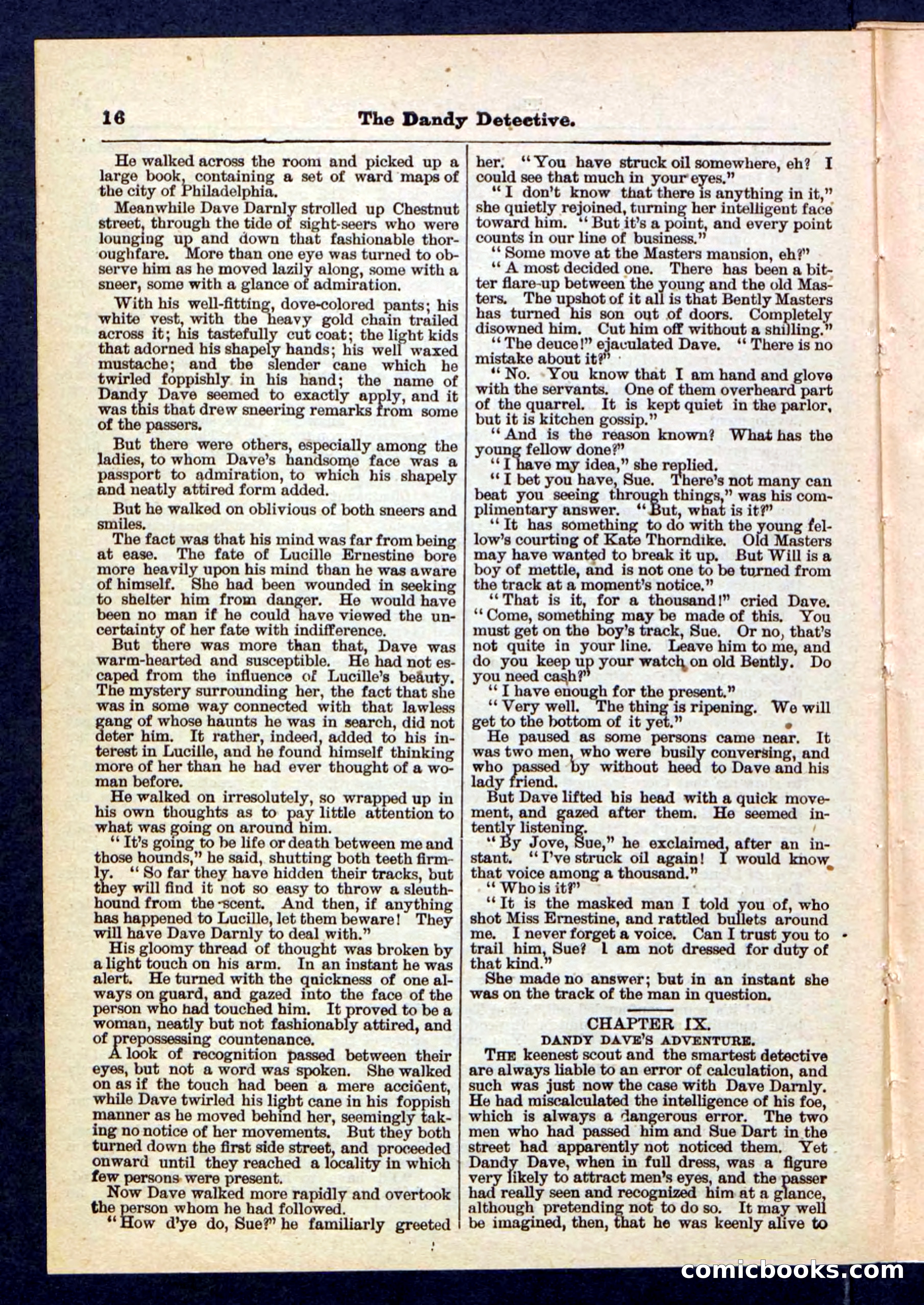 Beadle's Pocket Library No. 196 — page 16 of 32
