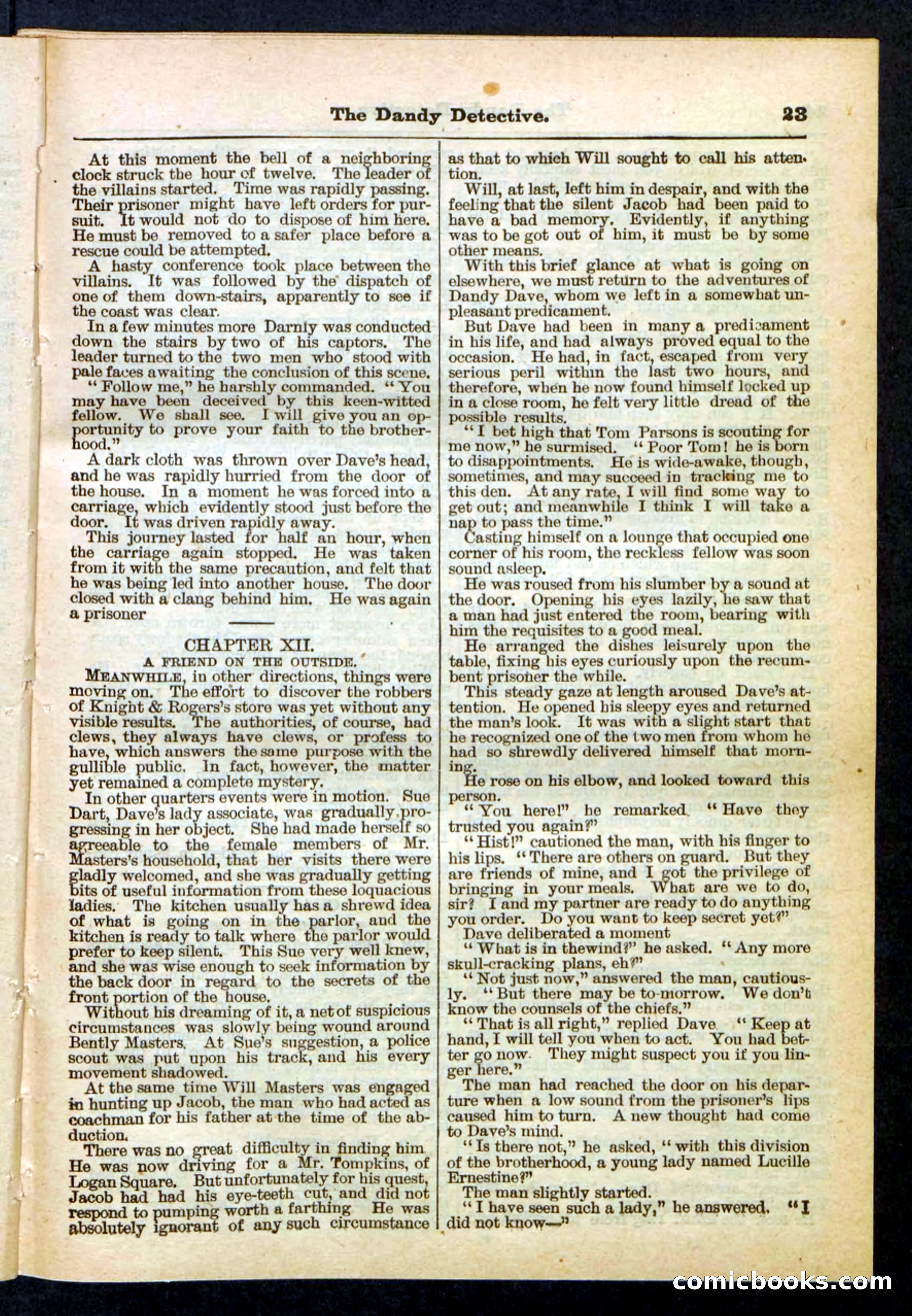 Beadle's Pocket Library No. 196 — page 23 of 32