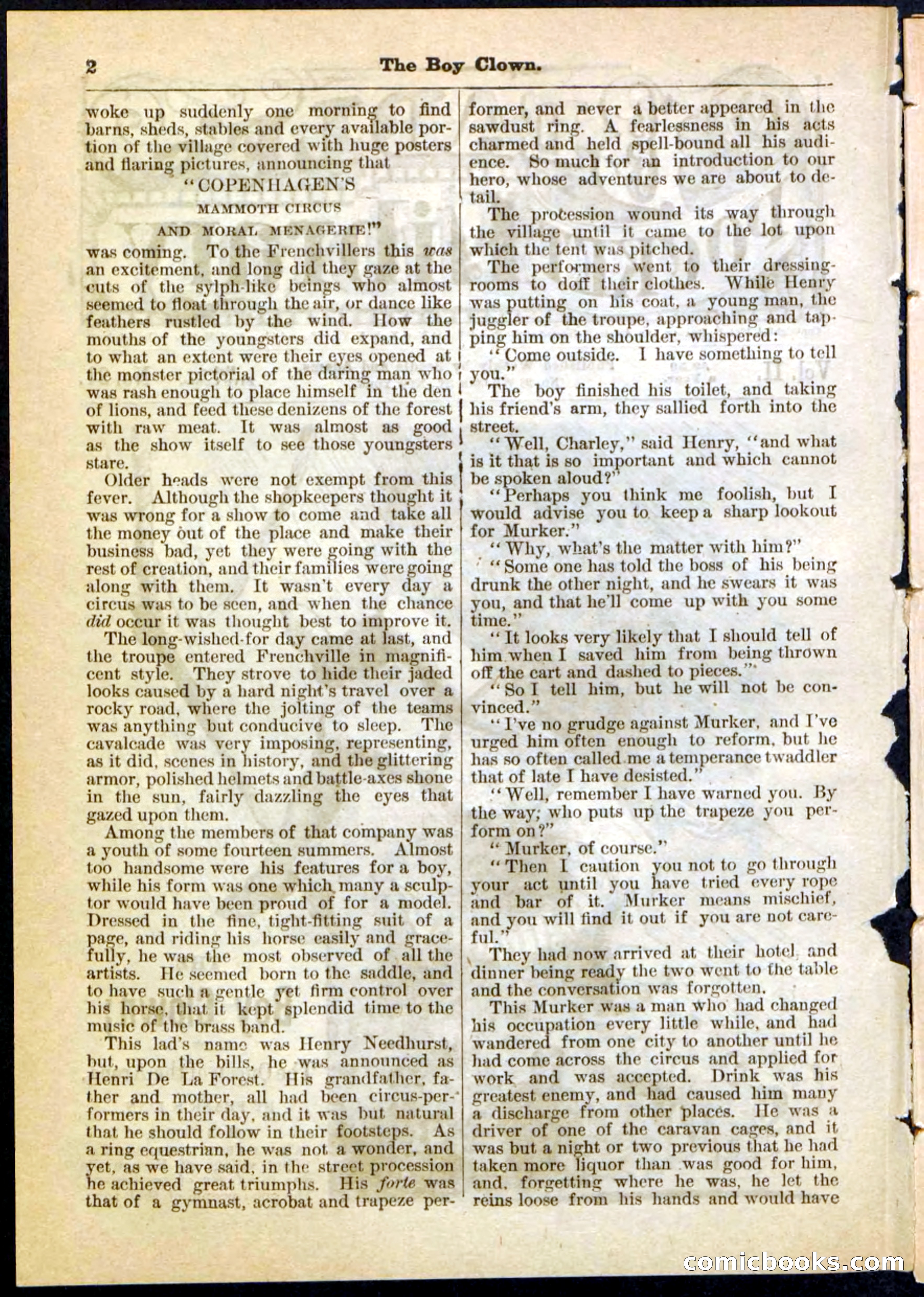 Beadle's Pocket Library, No. 21 — page 2 of 32