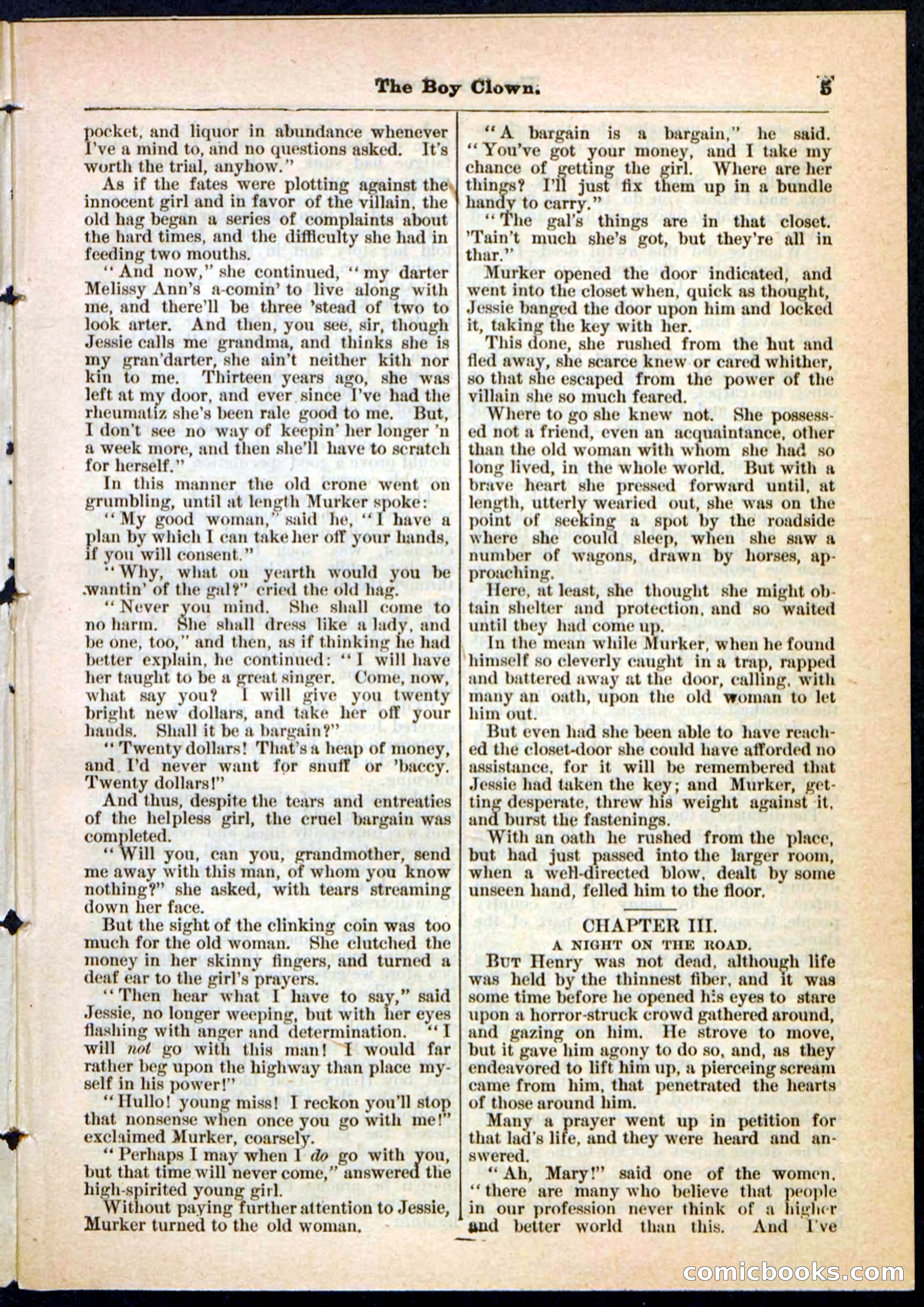 Beadle's Pocket Library, No. 21 — page 5 of 32