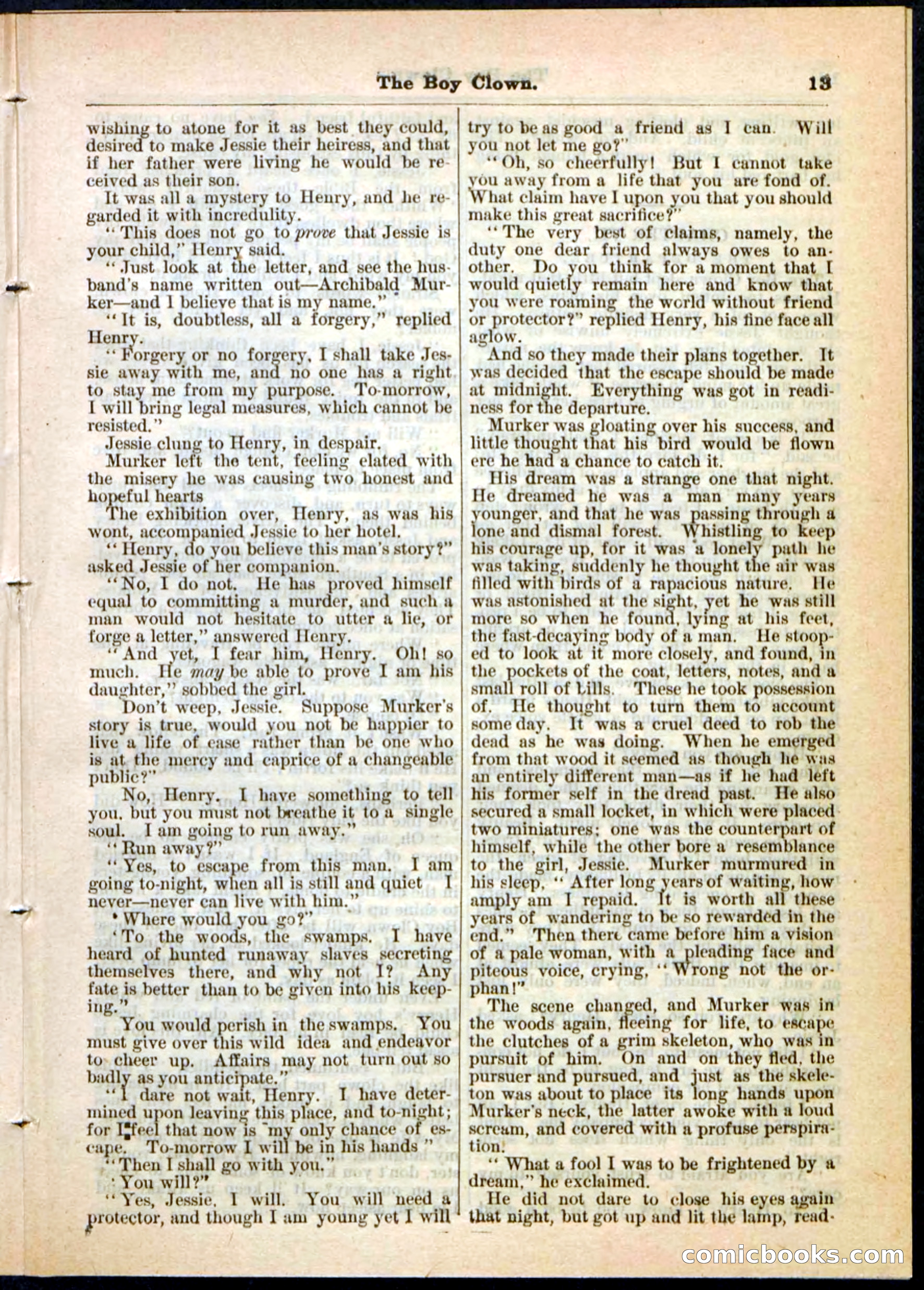 Beadle's Pocket Library, No. 21 — page 13 of 32