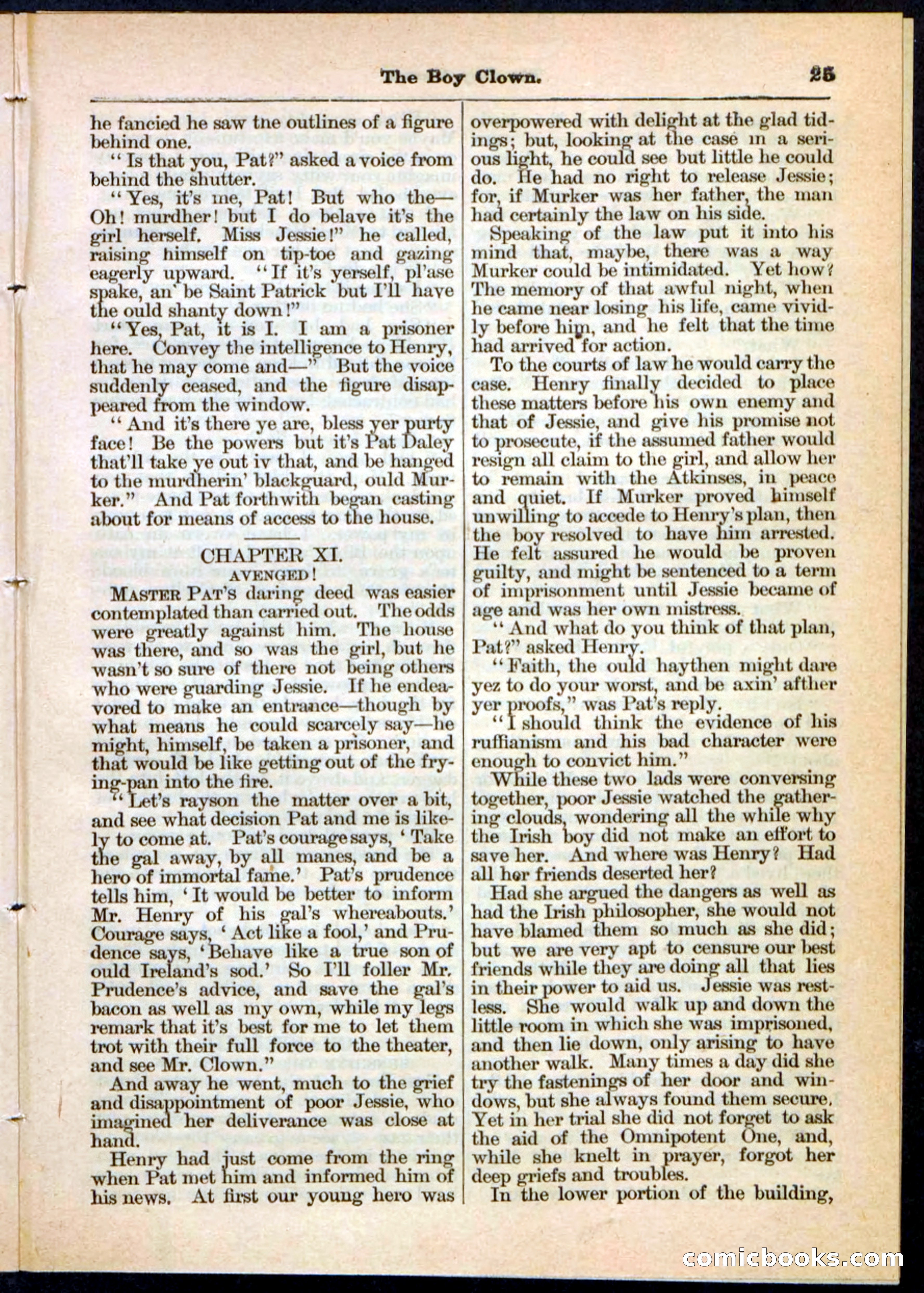 Beadle's Pocket Library, No. 21 — page 25 of 32
