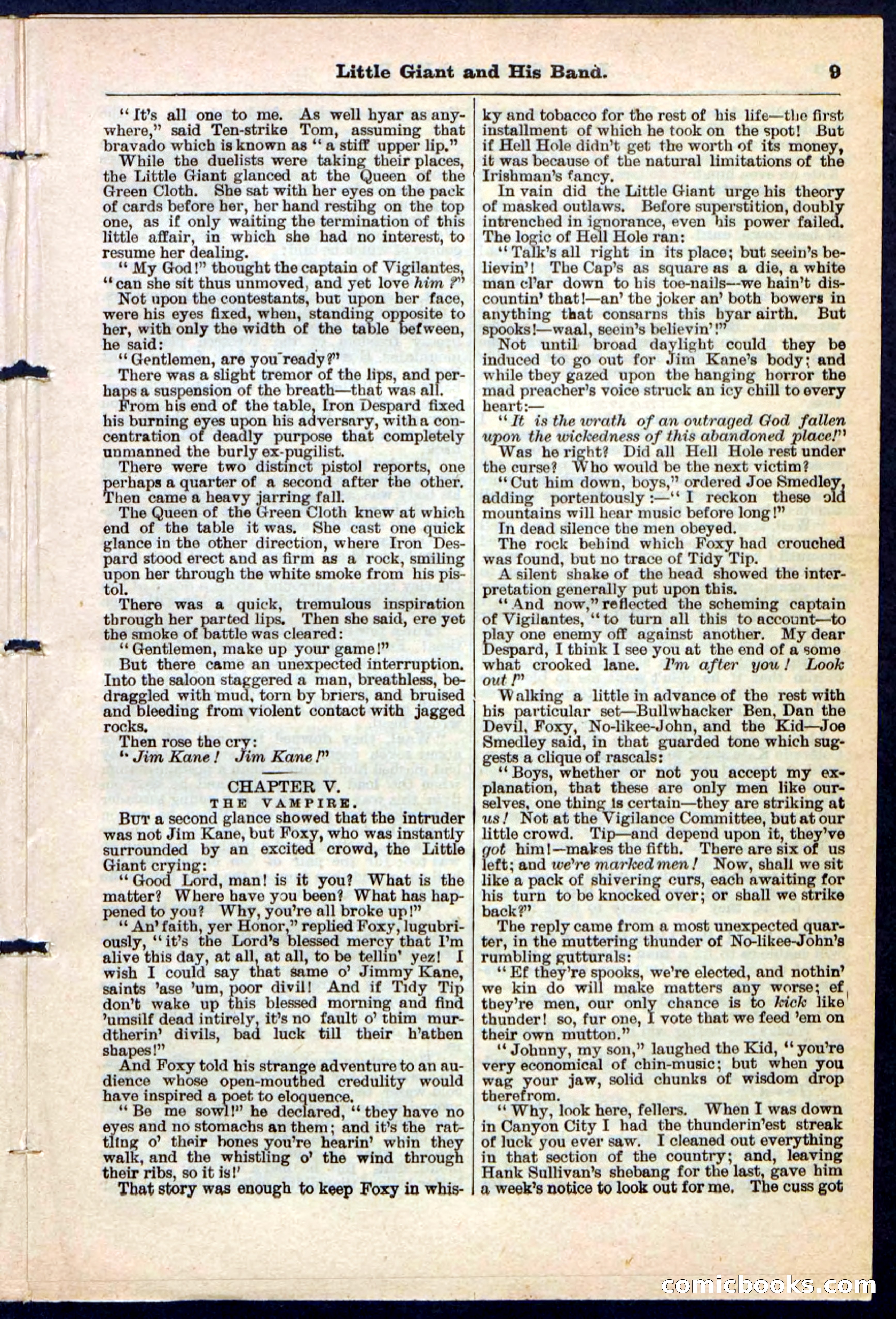 Beadle's Pocket Library No. 211 — page 9 of 32