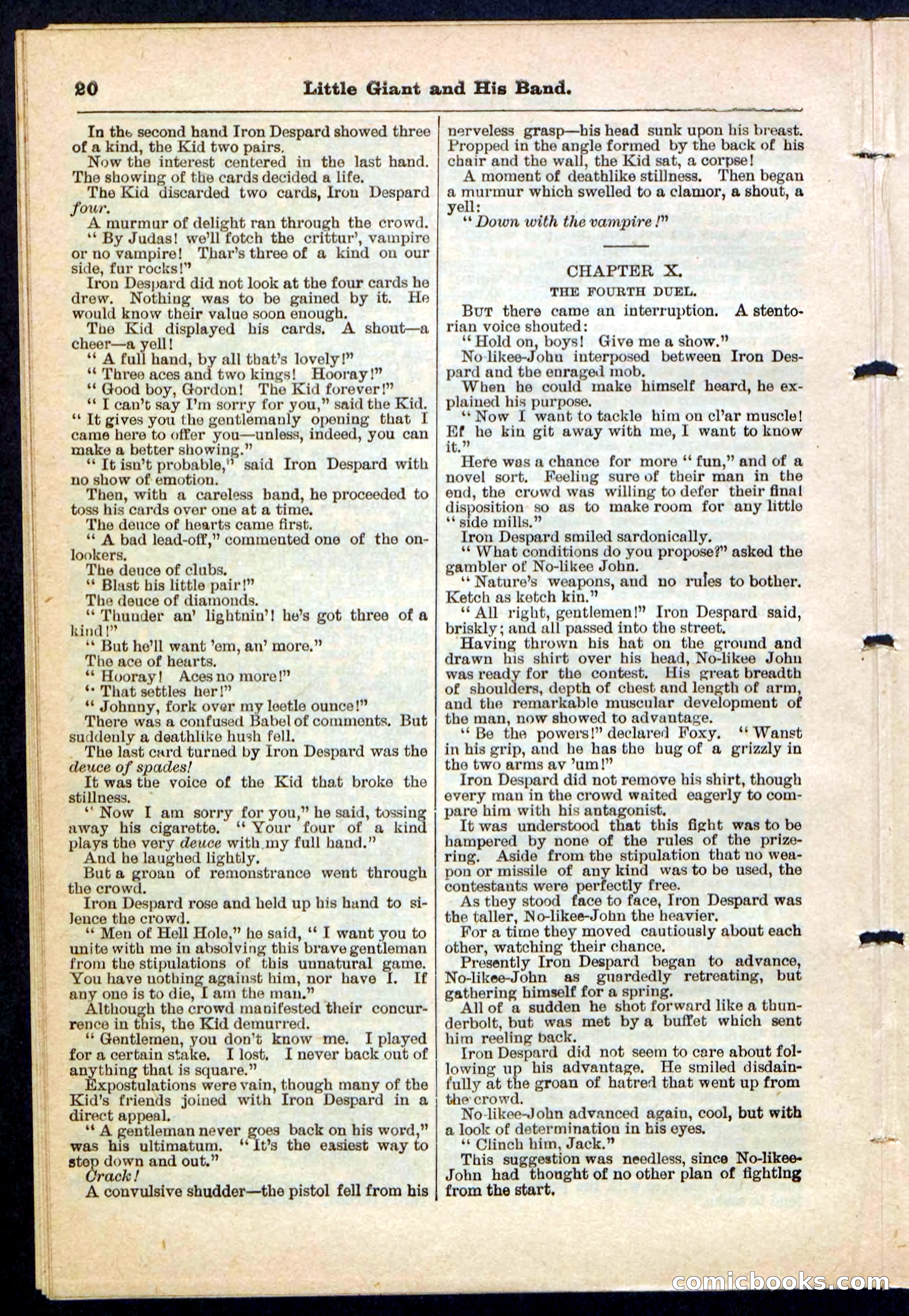 Beadle's Pocket Library No. 211 — page 20 of 32