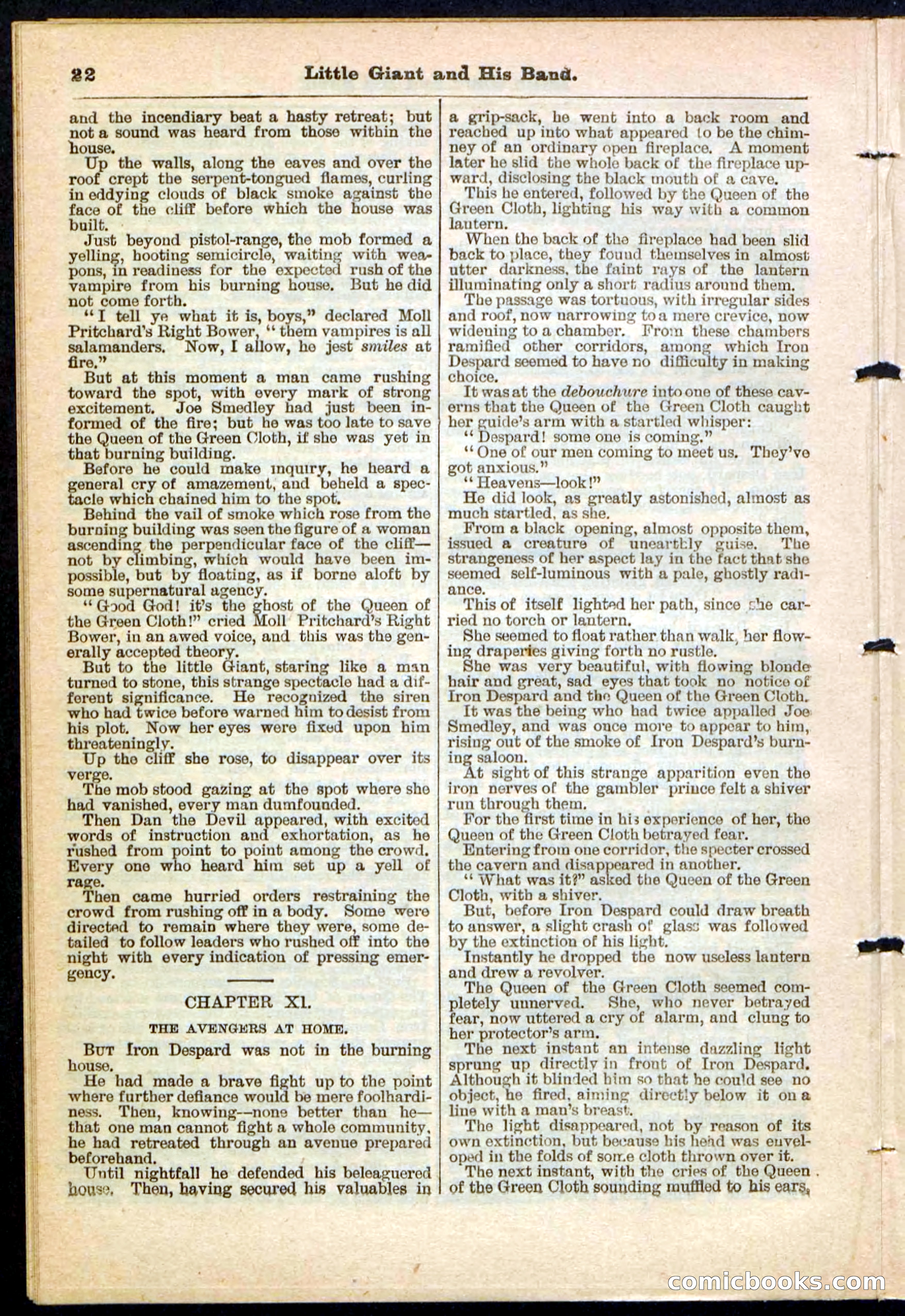Beadle's Pocket Library No. 211 — page 22 of 32