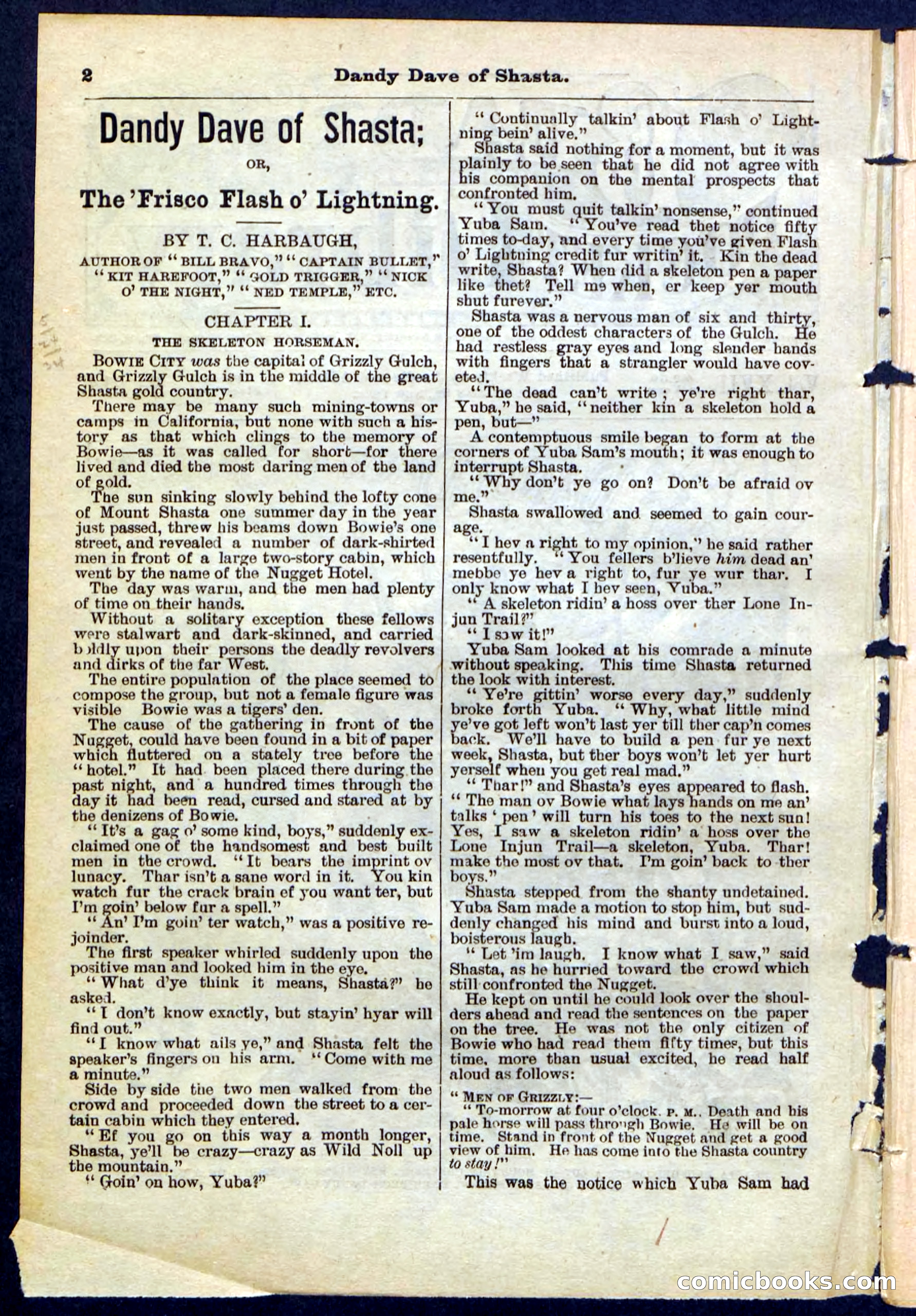 Beadle's Pocket Library No. 214 — page 2 of 32