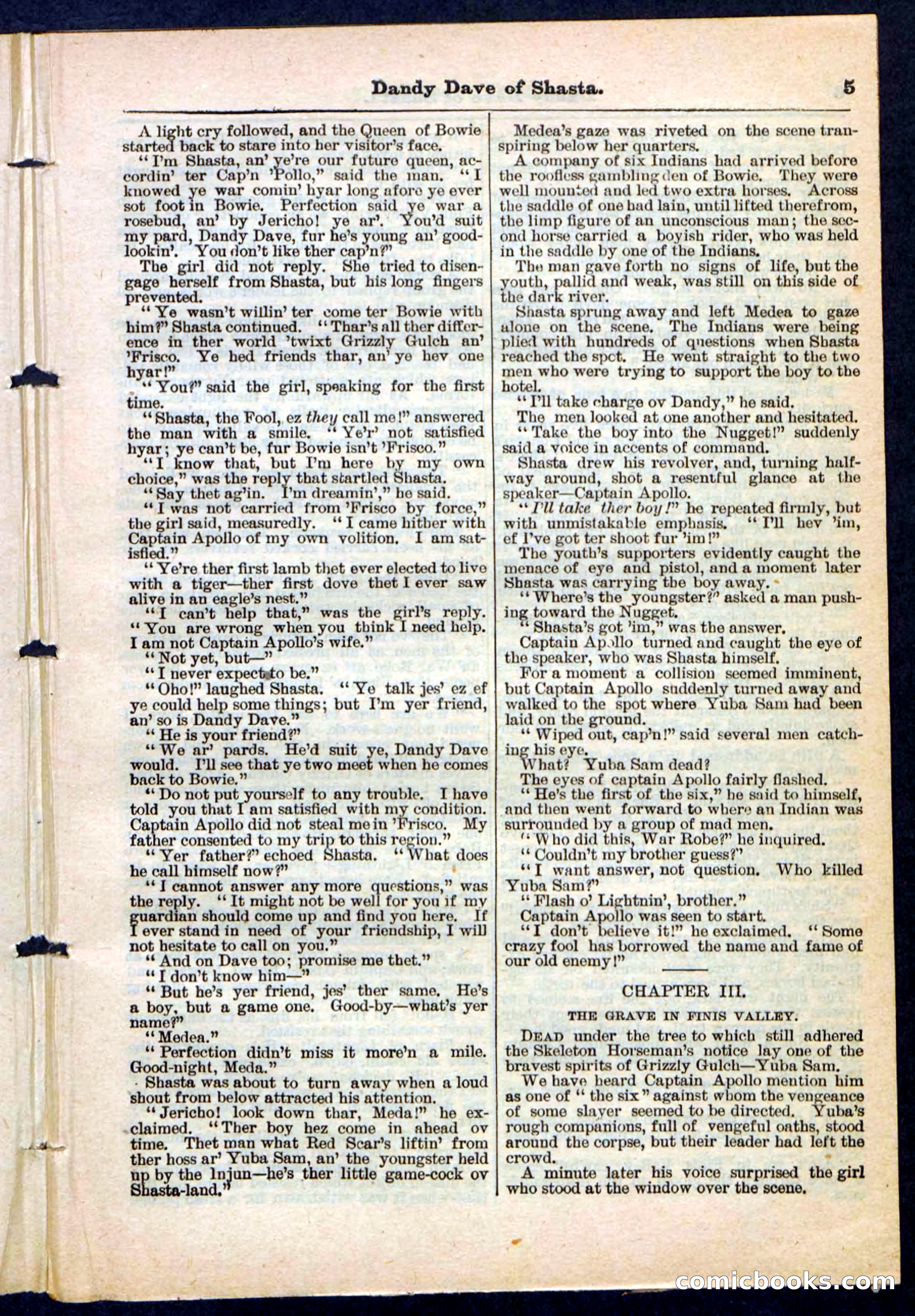 Beadle's Pocket Library No. 214 — page 5 of 32