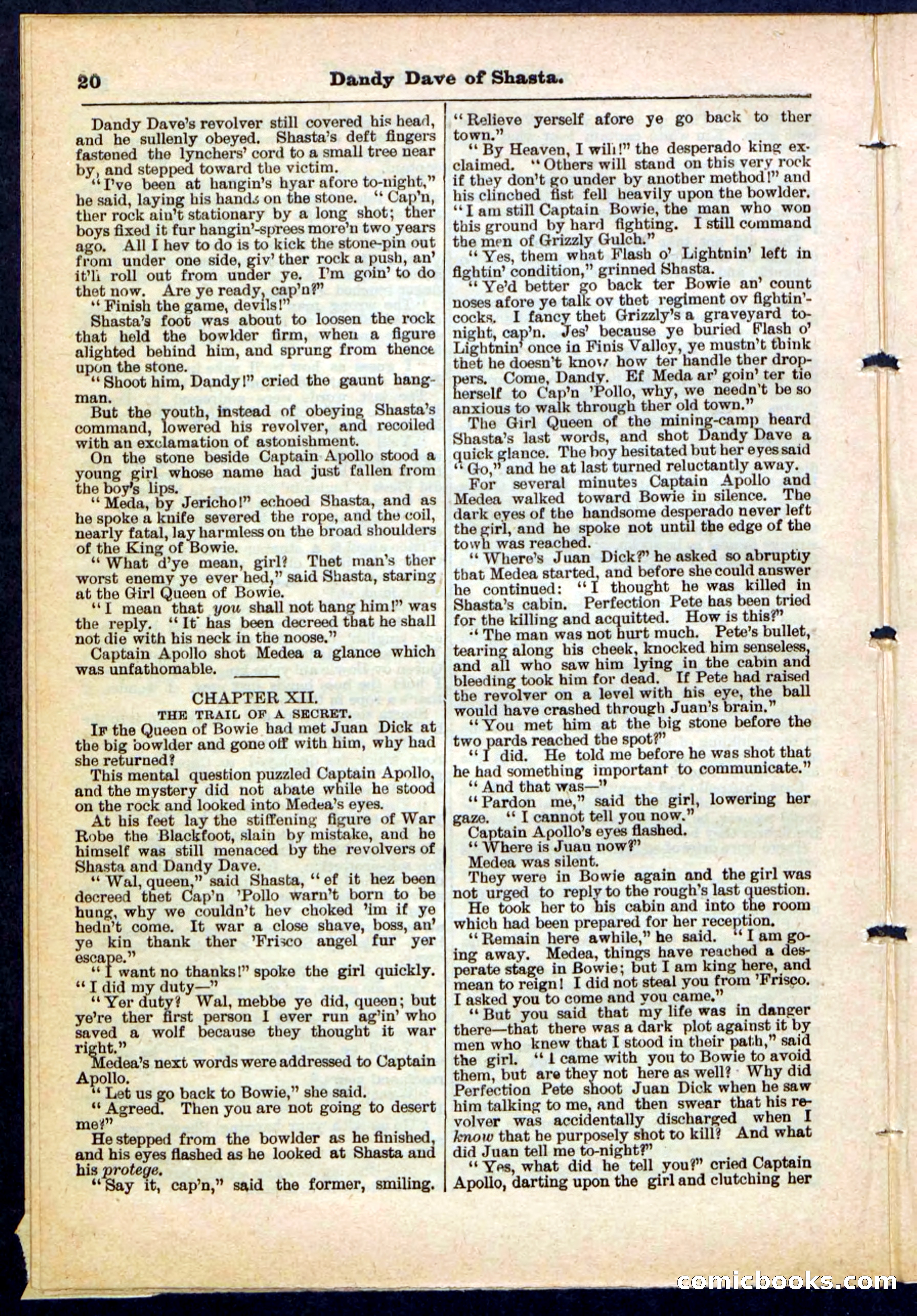 Beadle's Pocket Library No. 214 — page 20 of 32