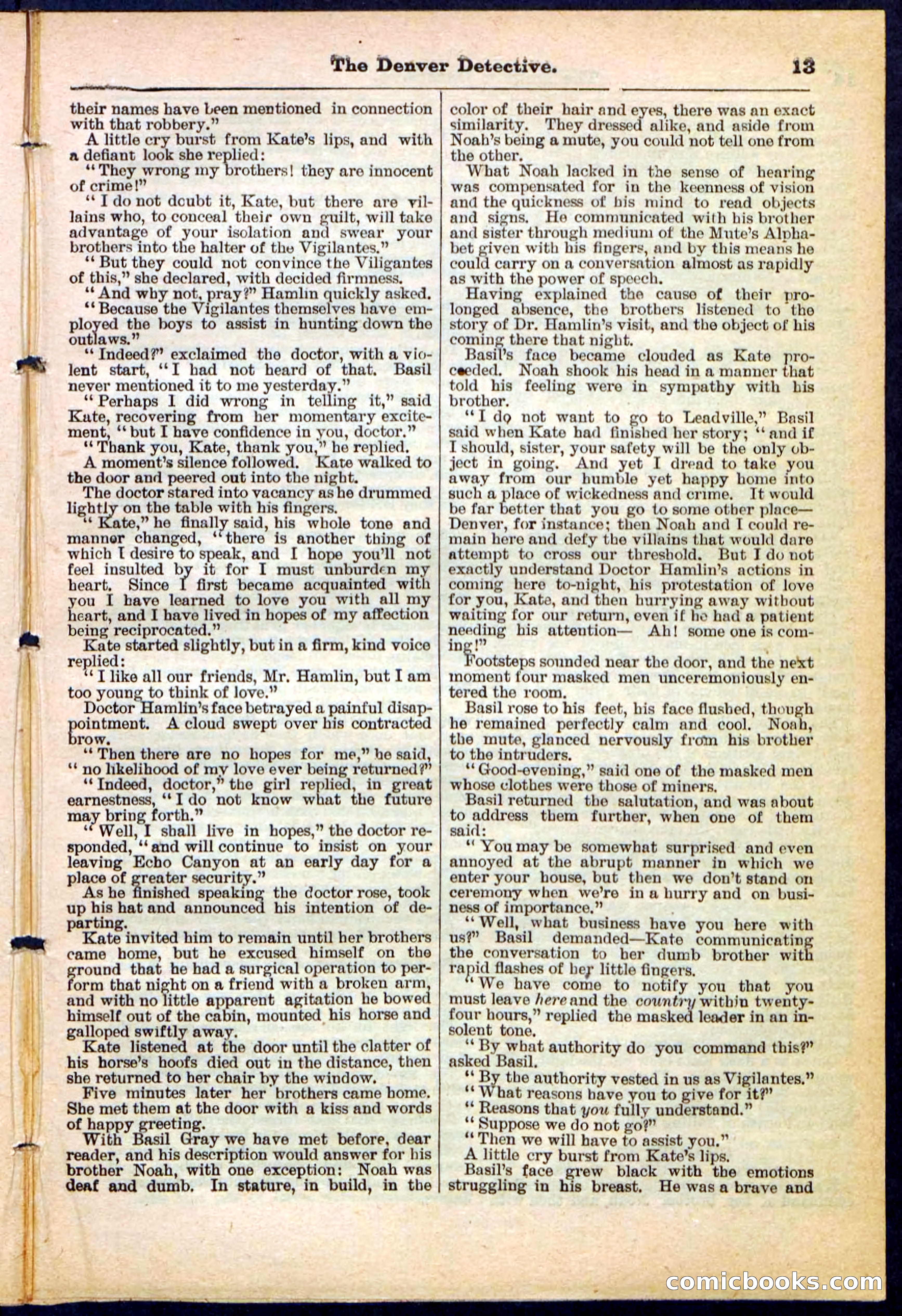 Beadle's Pocket Library No. 215 — page 13 of 32