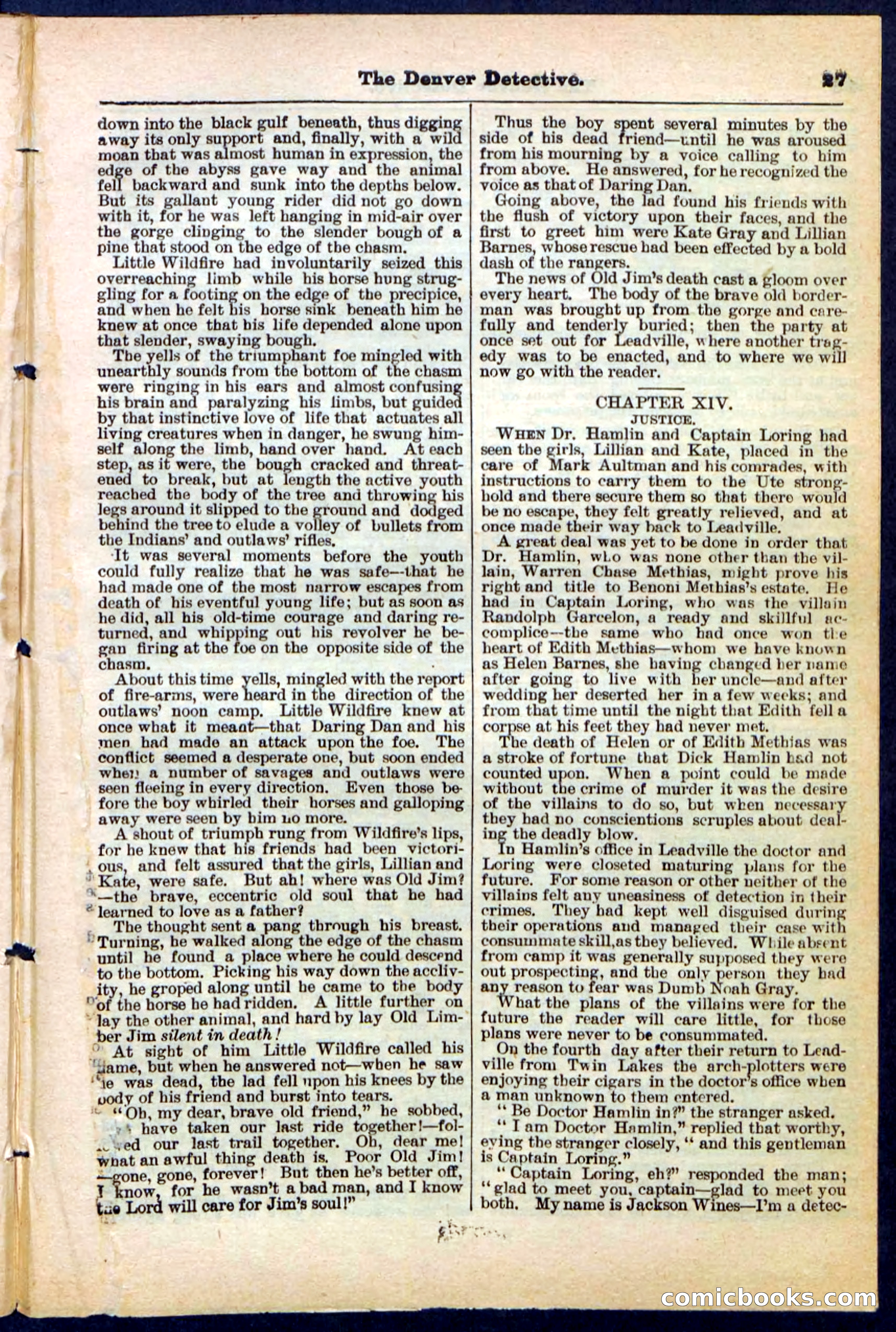 Beadle's Pocket Library No. 215 — page 27 of 32