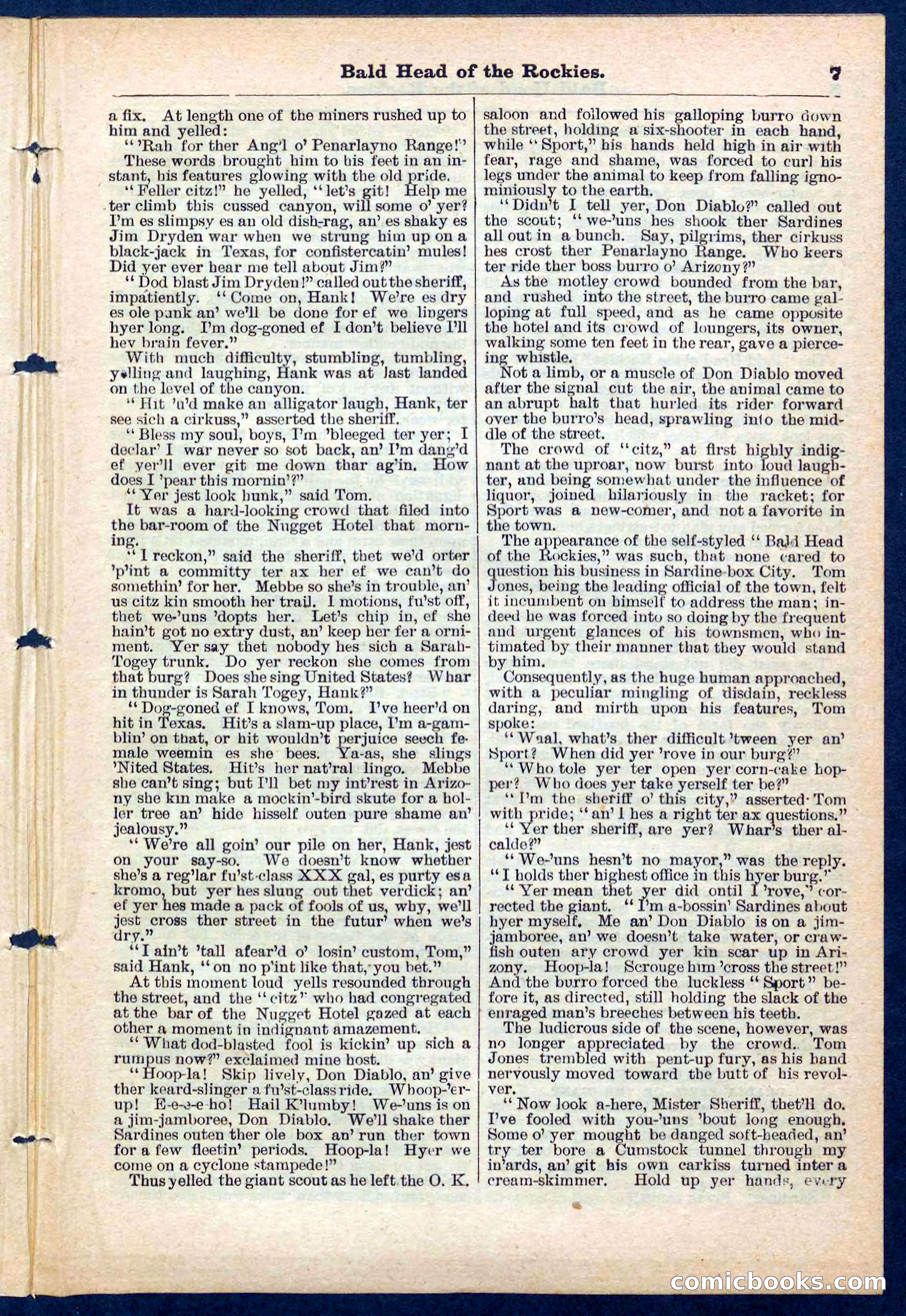 Beadle's Pocket Library No. 217 — page 7 of 32