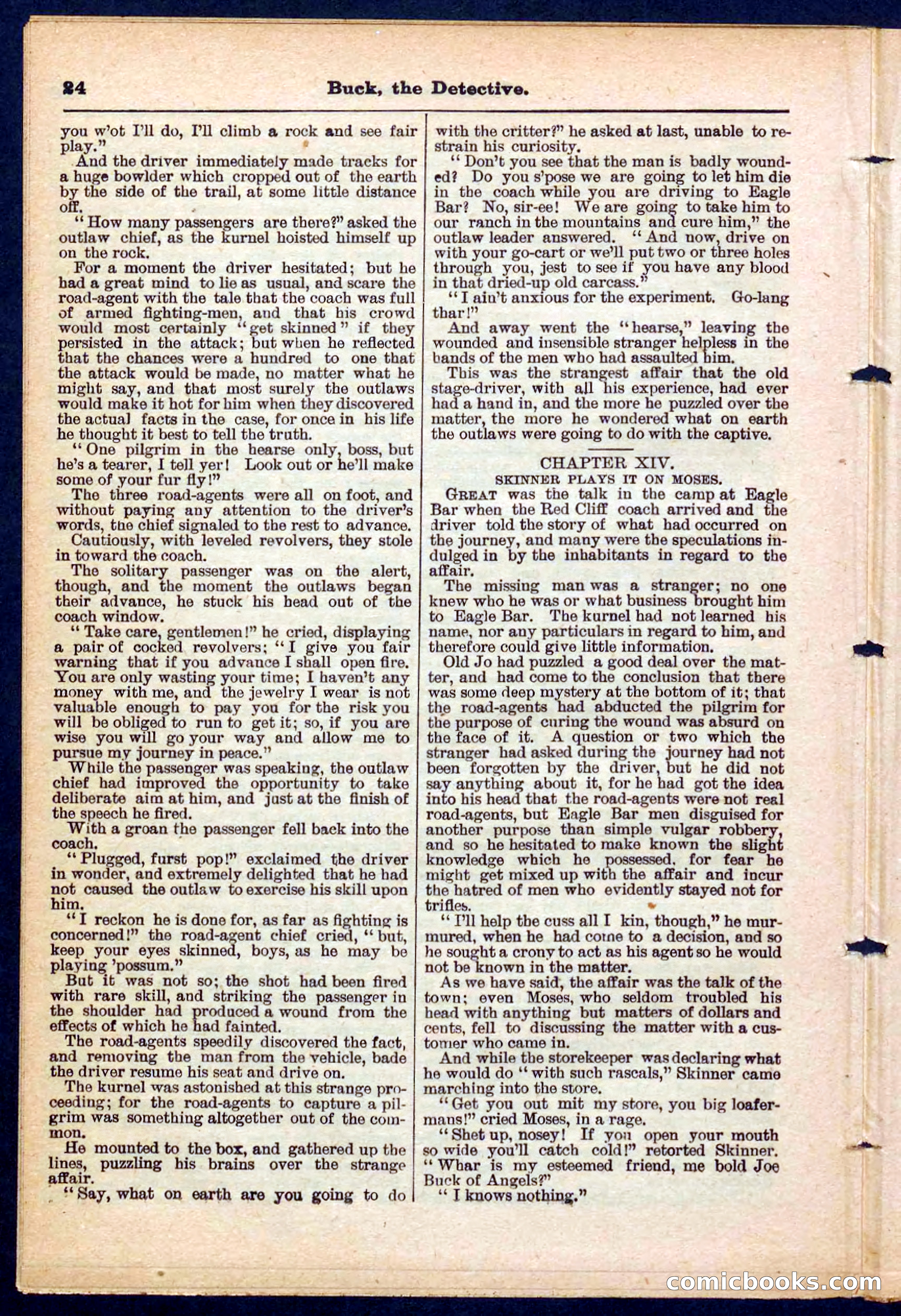 Beadle's Pocket Library No. 219: Buck the Detective — page 24 of 32