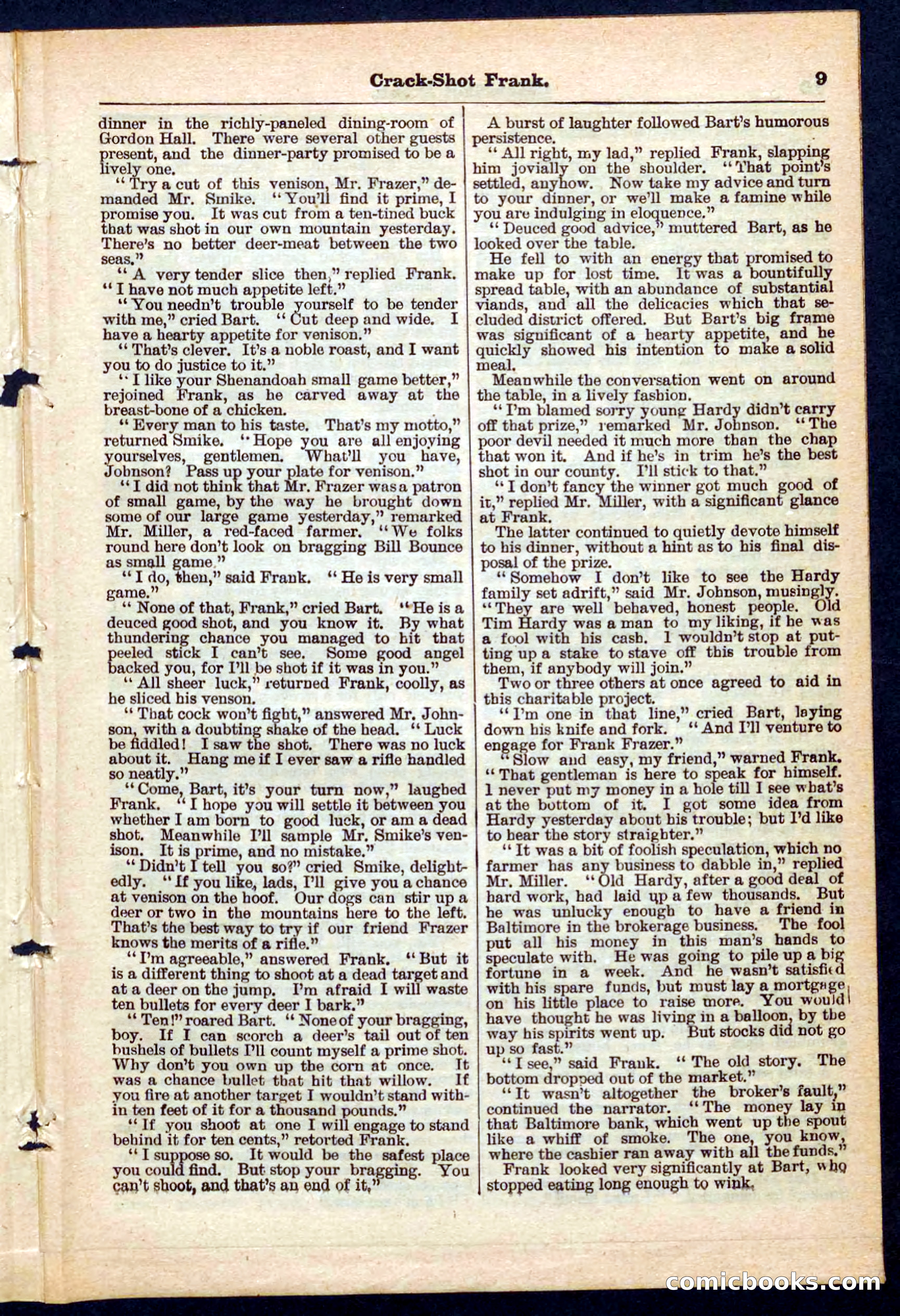 Beadle's Pocket Library No. 220 — page 9 of 32
