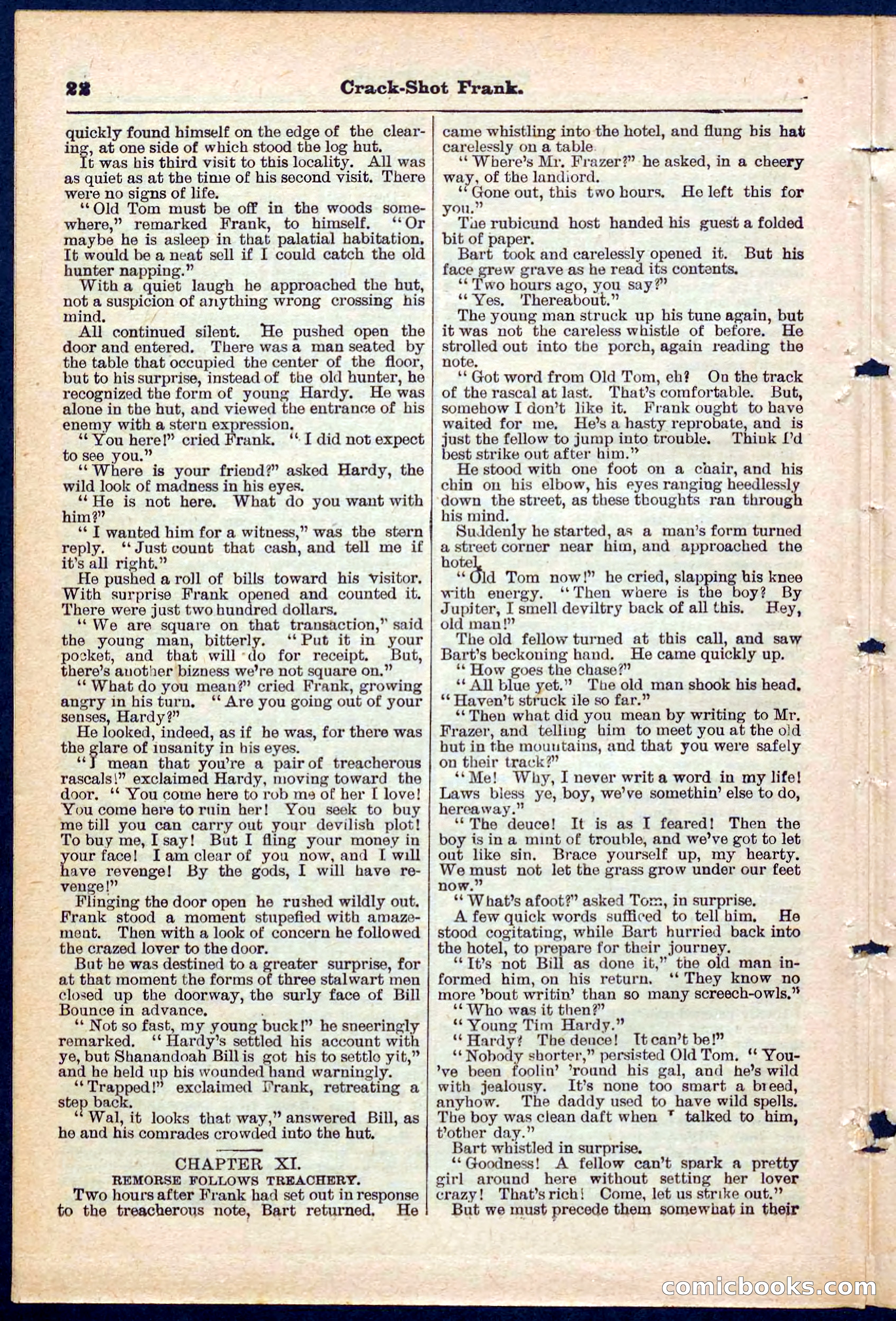 Beadle's Pocket Library No. 220 — page 22 of 32
