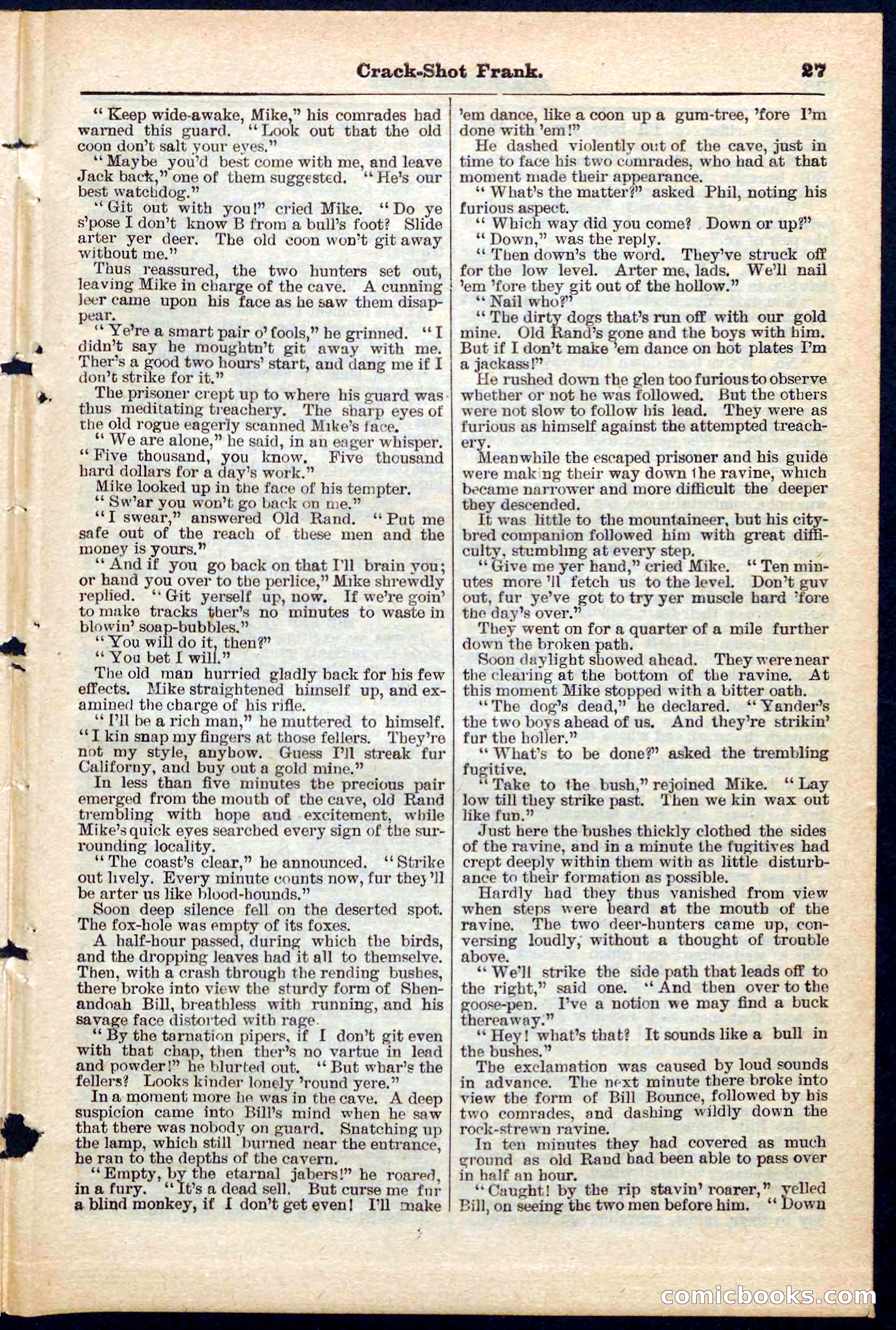 Beadle's Pocket Library No. 220 — page 27 of 32