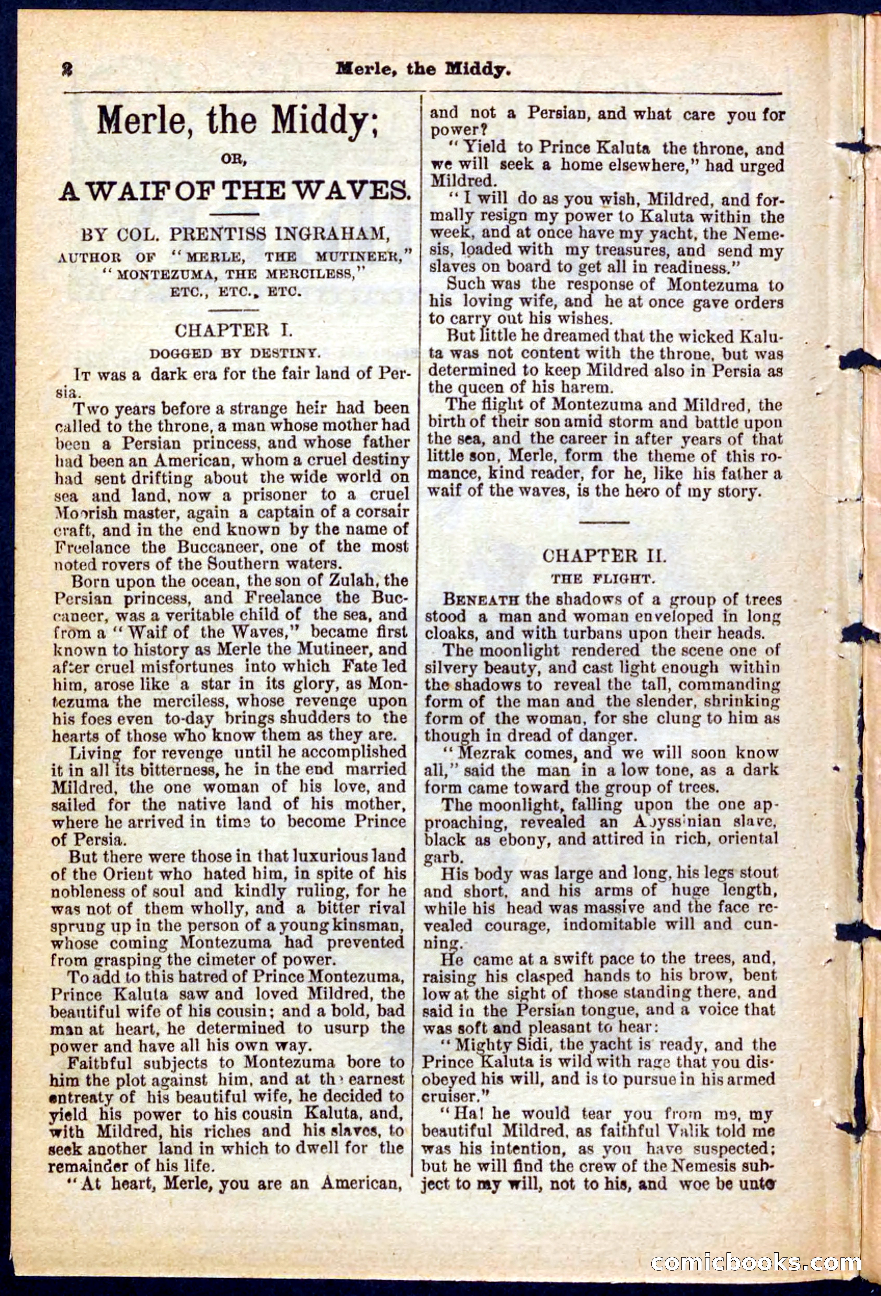 Beadle's Pocket Library No. 221 — page 2 of 32