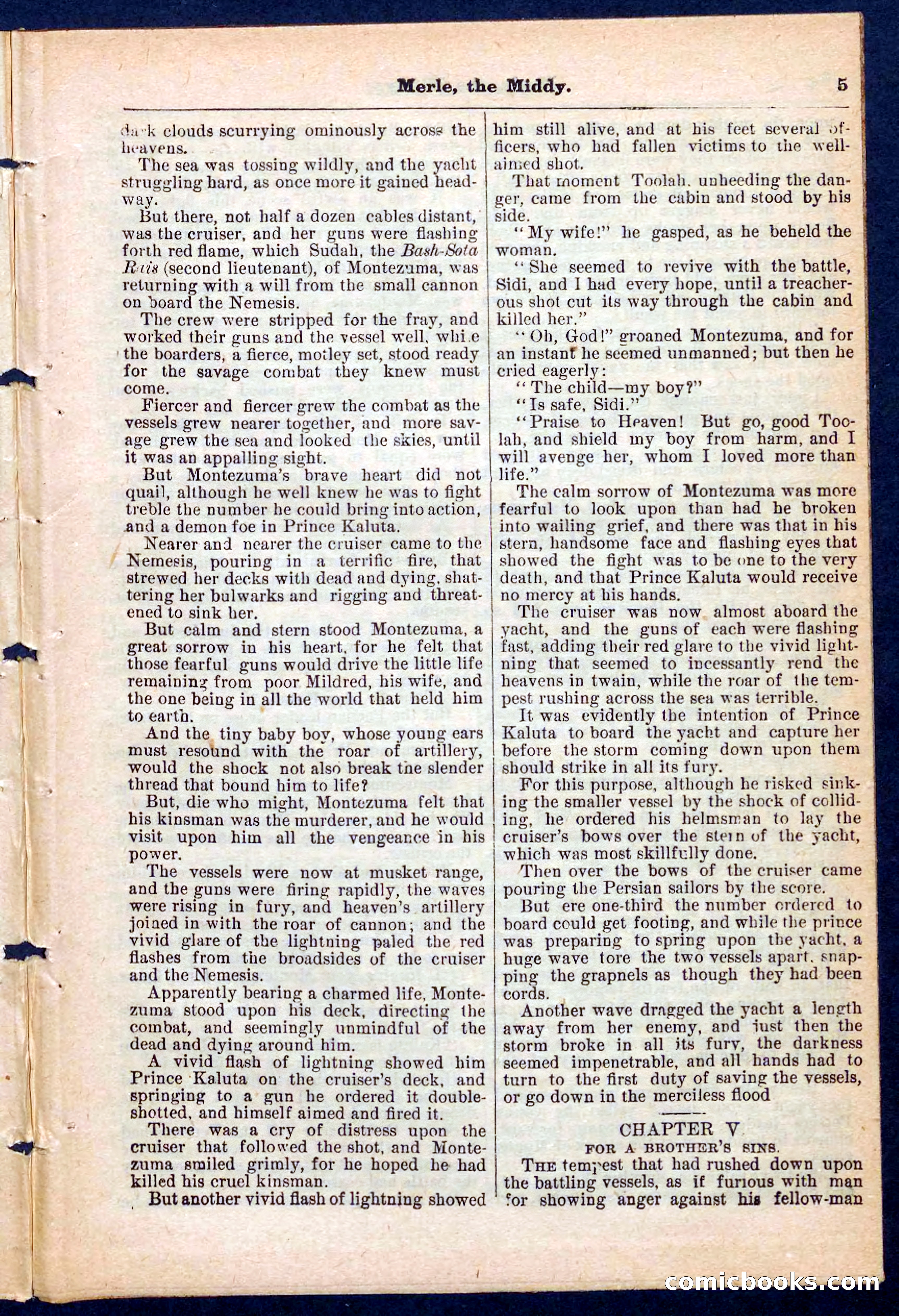 Beadle's Pocket Library No. 221 — page 5 of 32