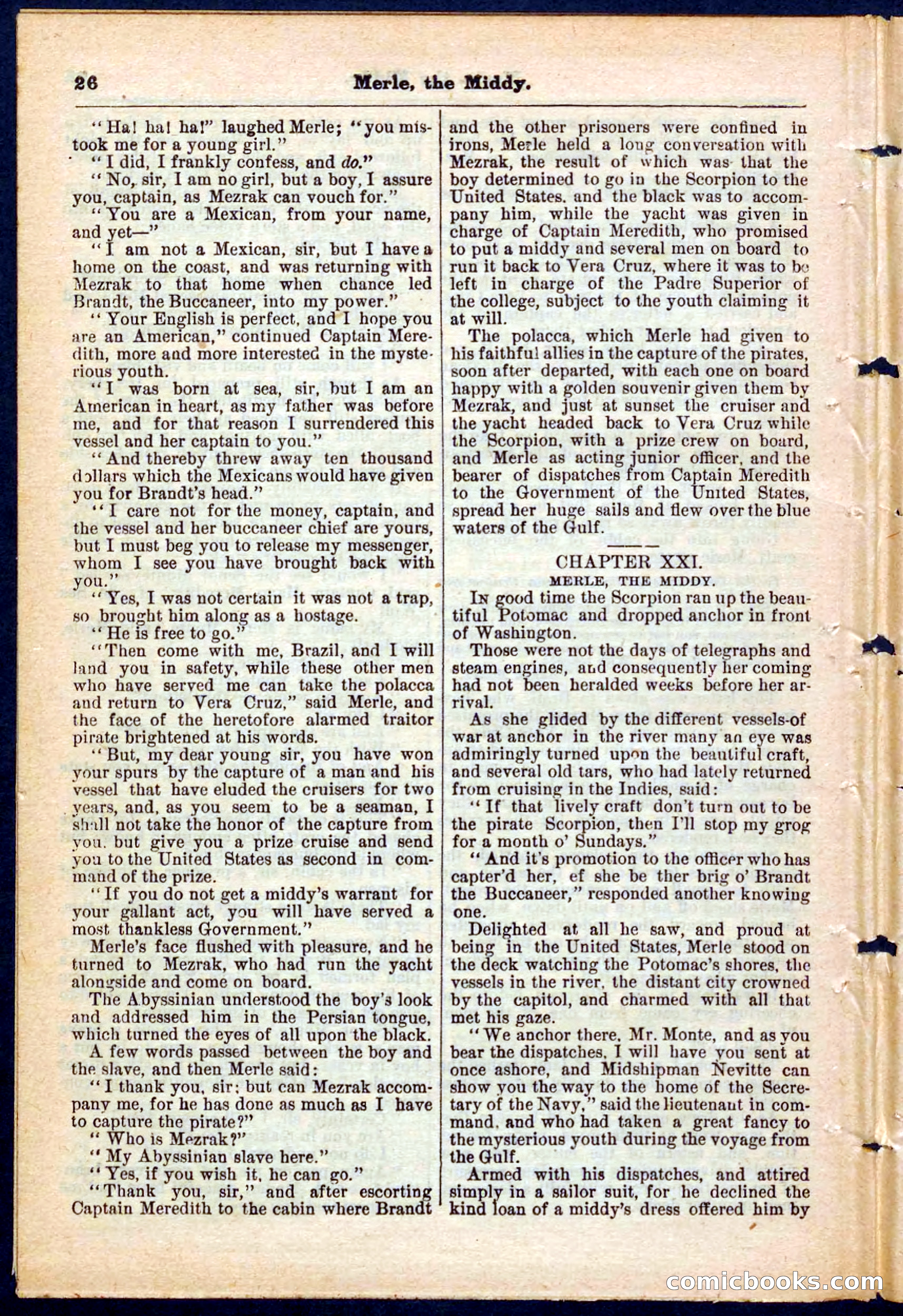 Beadle's Pocket Library No. 221 — page 26 of 32