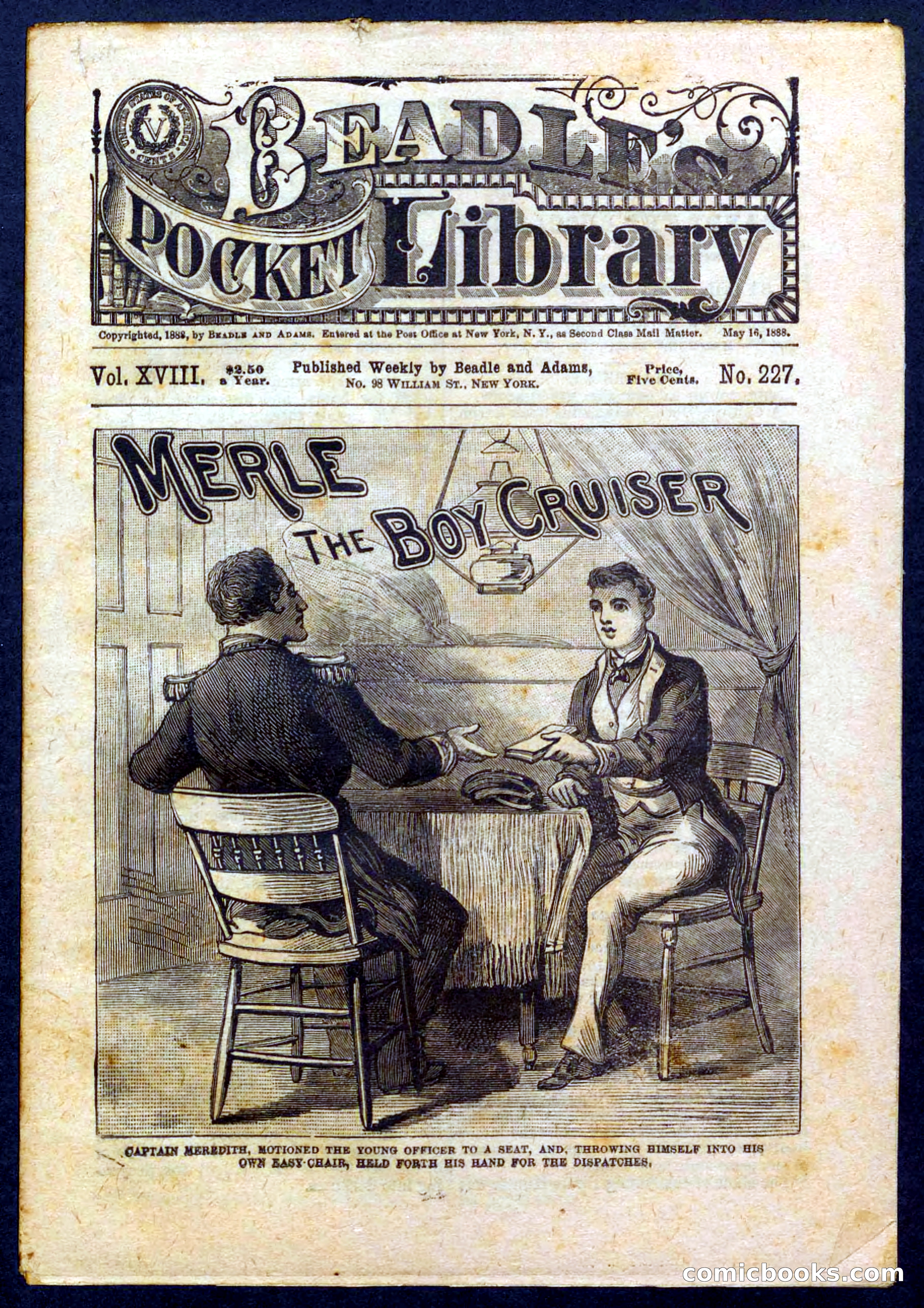 Beadle's Pocket Library No. 227 — page 1 of 32