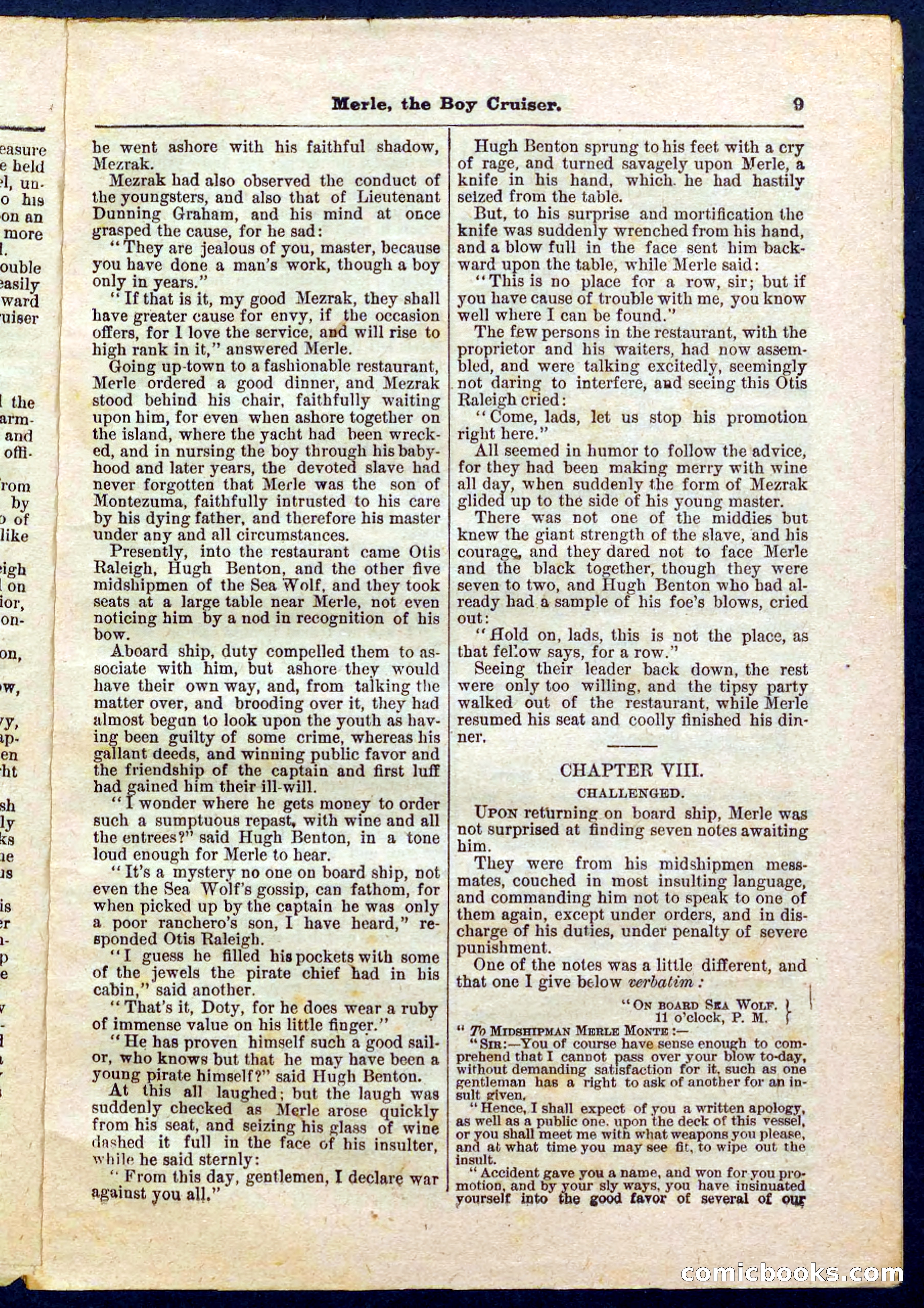 Beadle's Pocket Library No. 227 — page 9 of 32