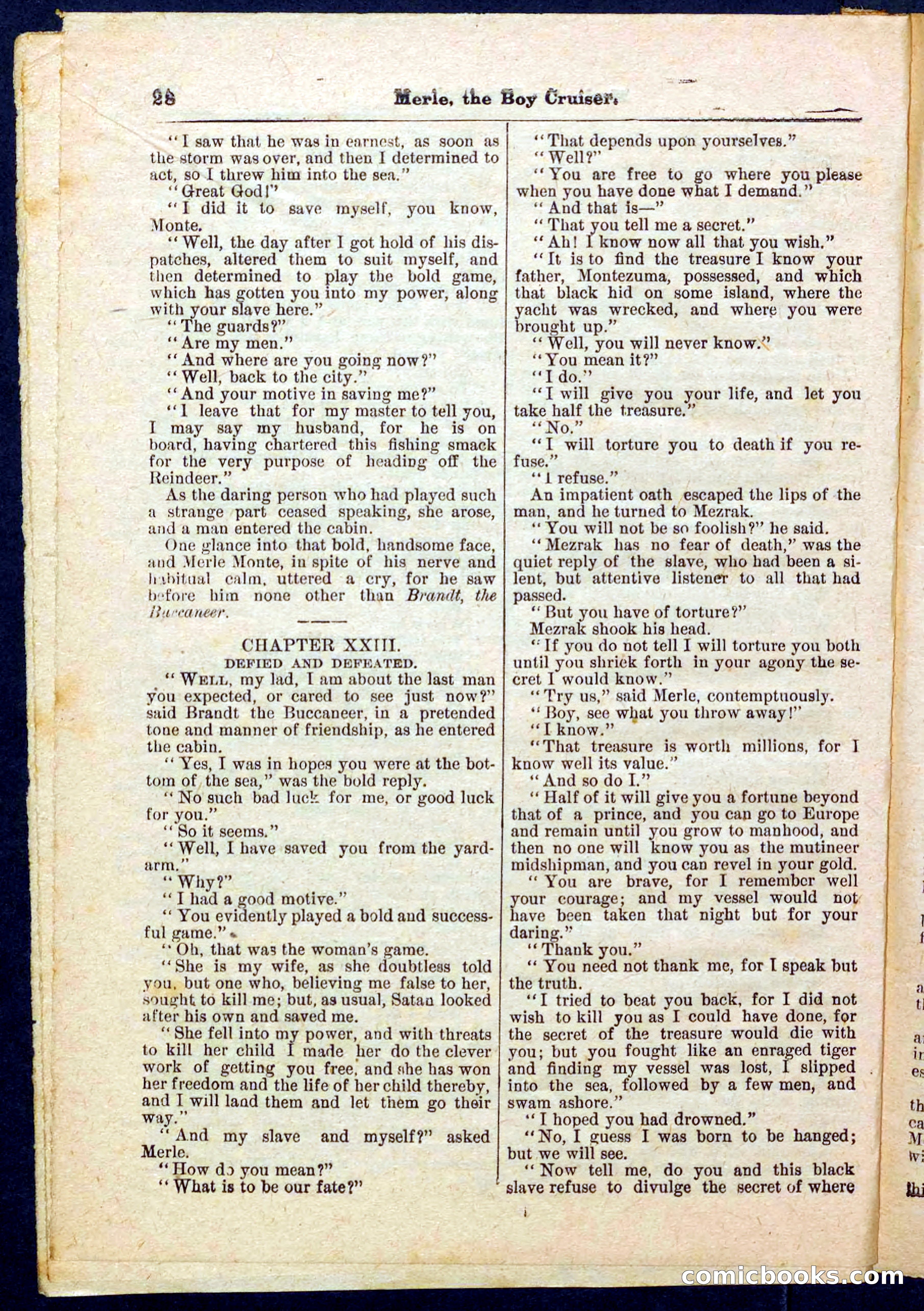 Beadle's Pocket Library No. 227 — page 28 of 32
