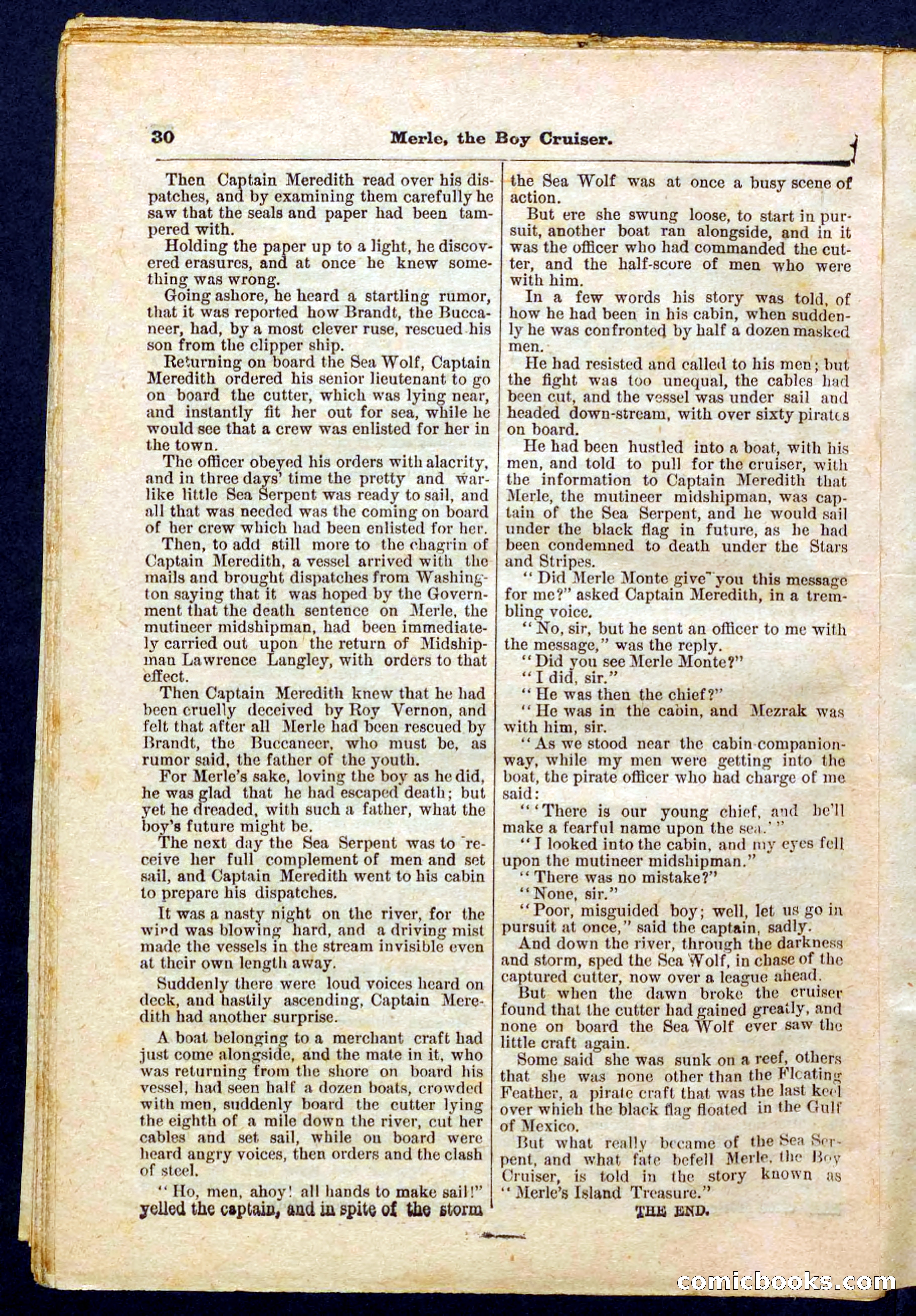 Beadle's Pocket Library No. 227 — page 30 of 32