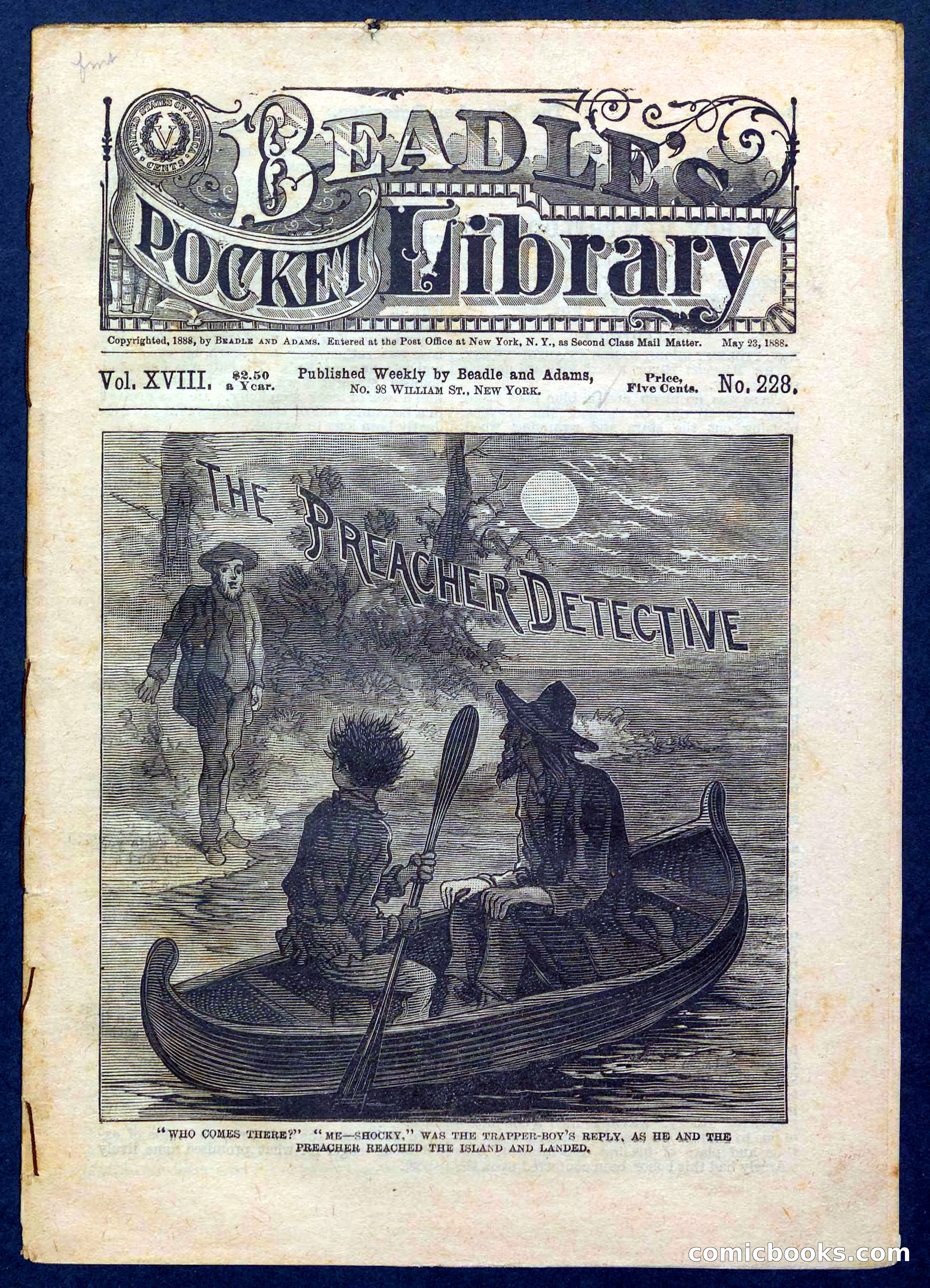 Beadle's Pocket Library No. 228 — page 1 of 32