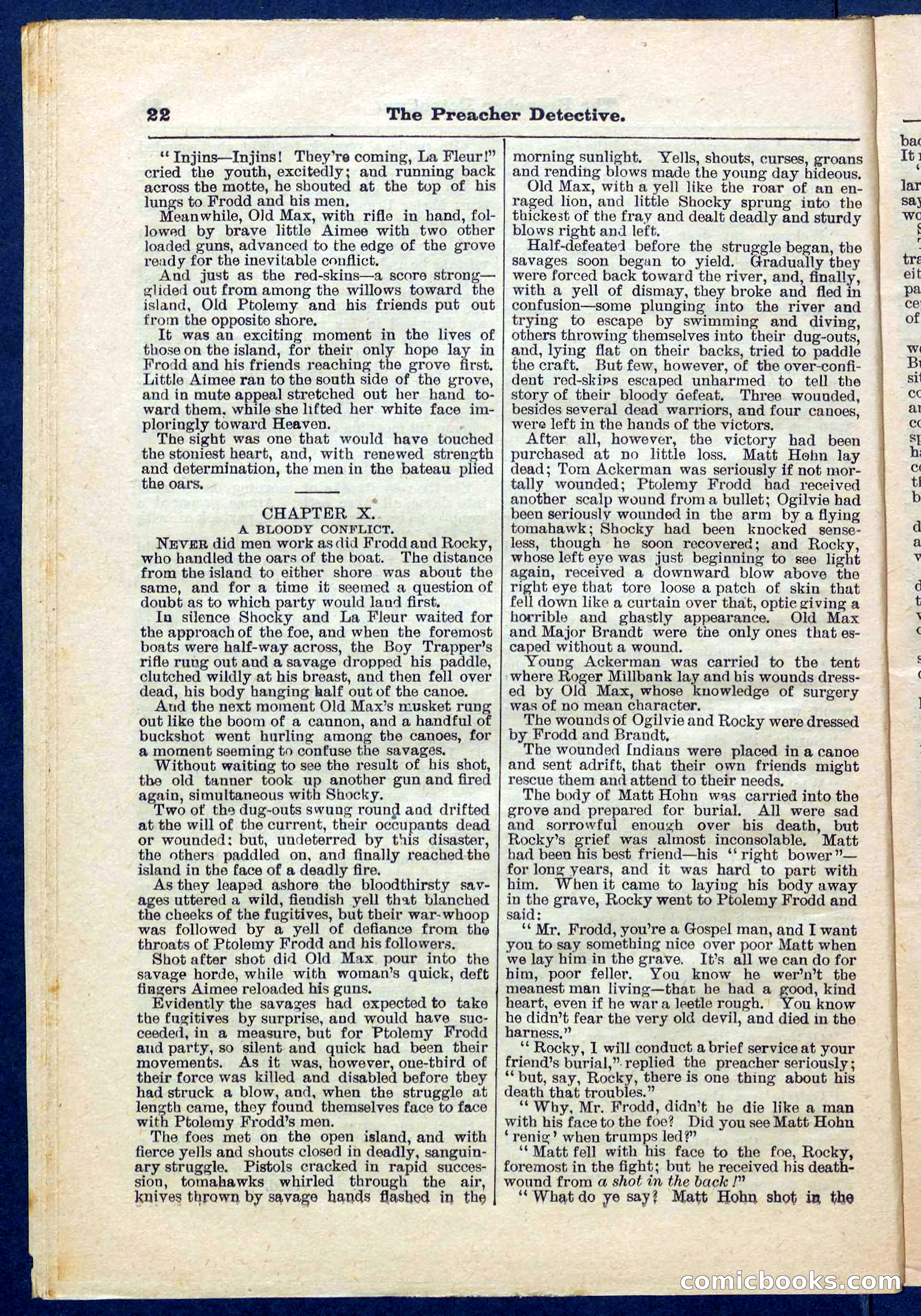 Beadle's Pocket Library No. 228 — page 22 of 32