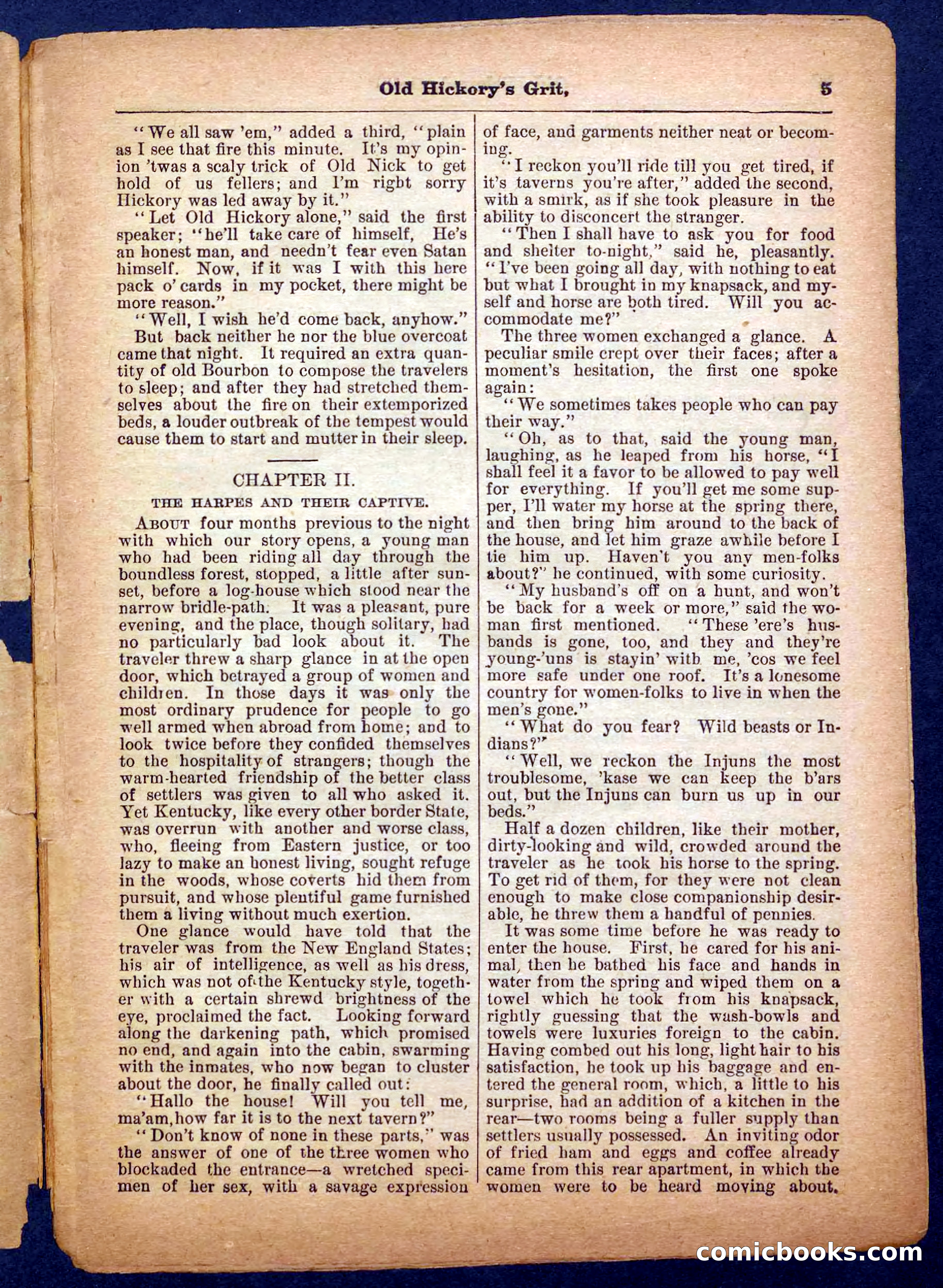 Beadle's Pocket Library No. 229 — page 5 of 32