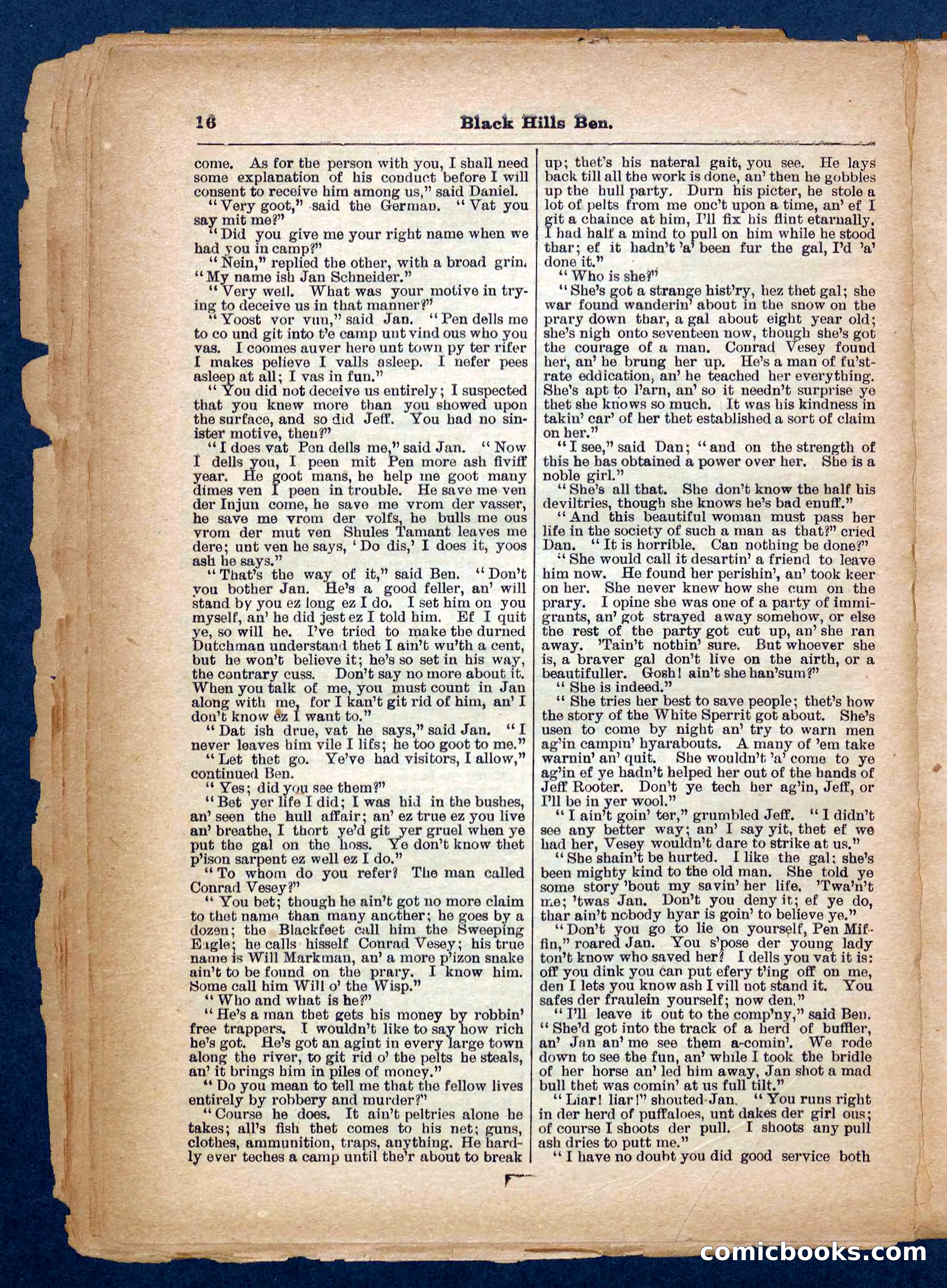 Beadle's Pocket Library No. 254 — page 16 of 32