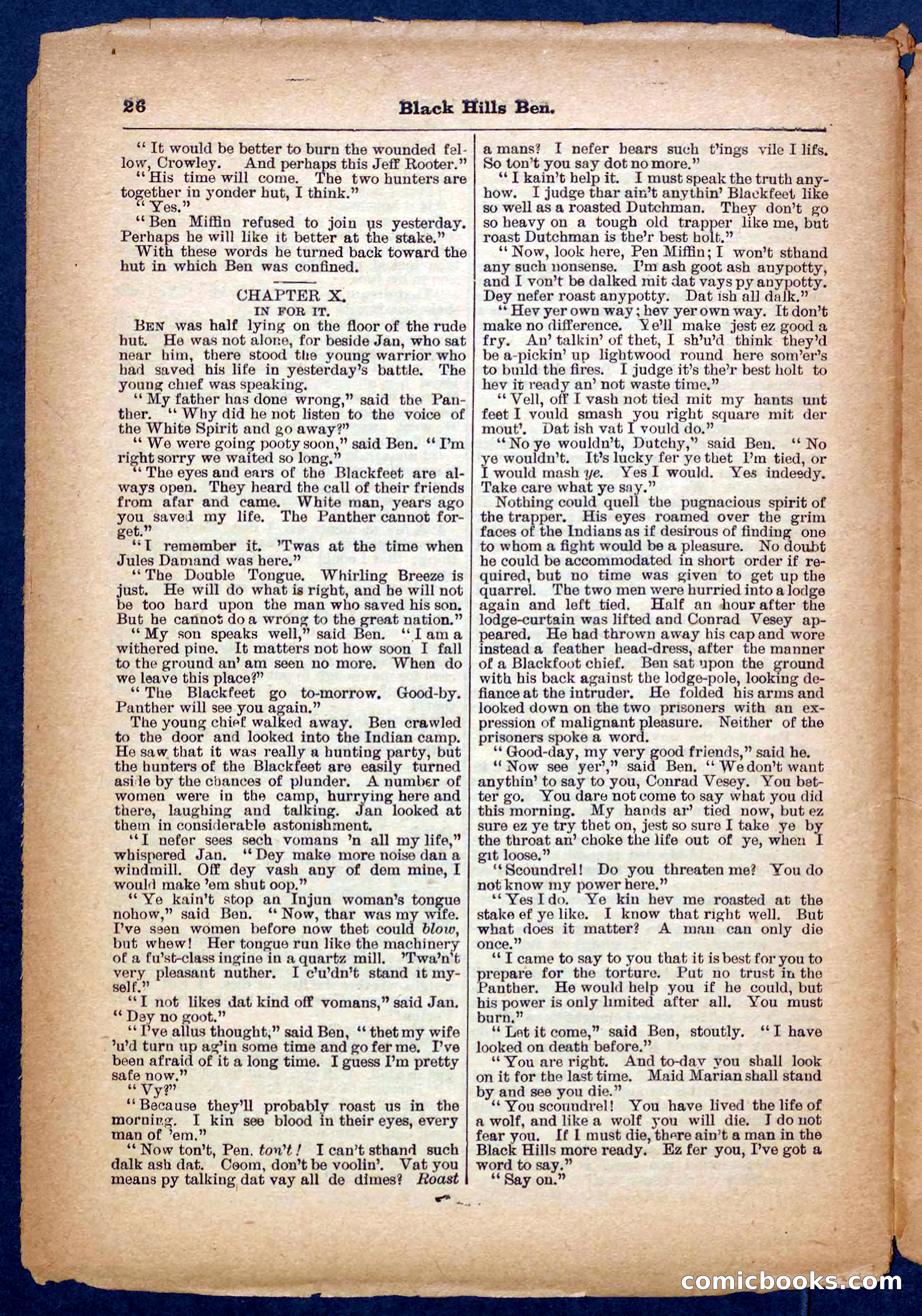 Beadle's Pocket Library No. 254 — page 26 of 32