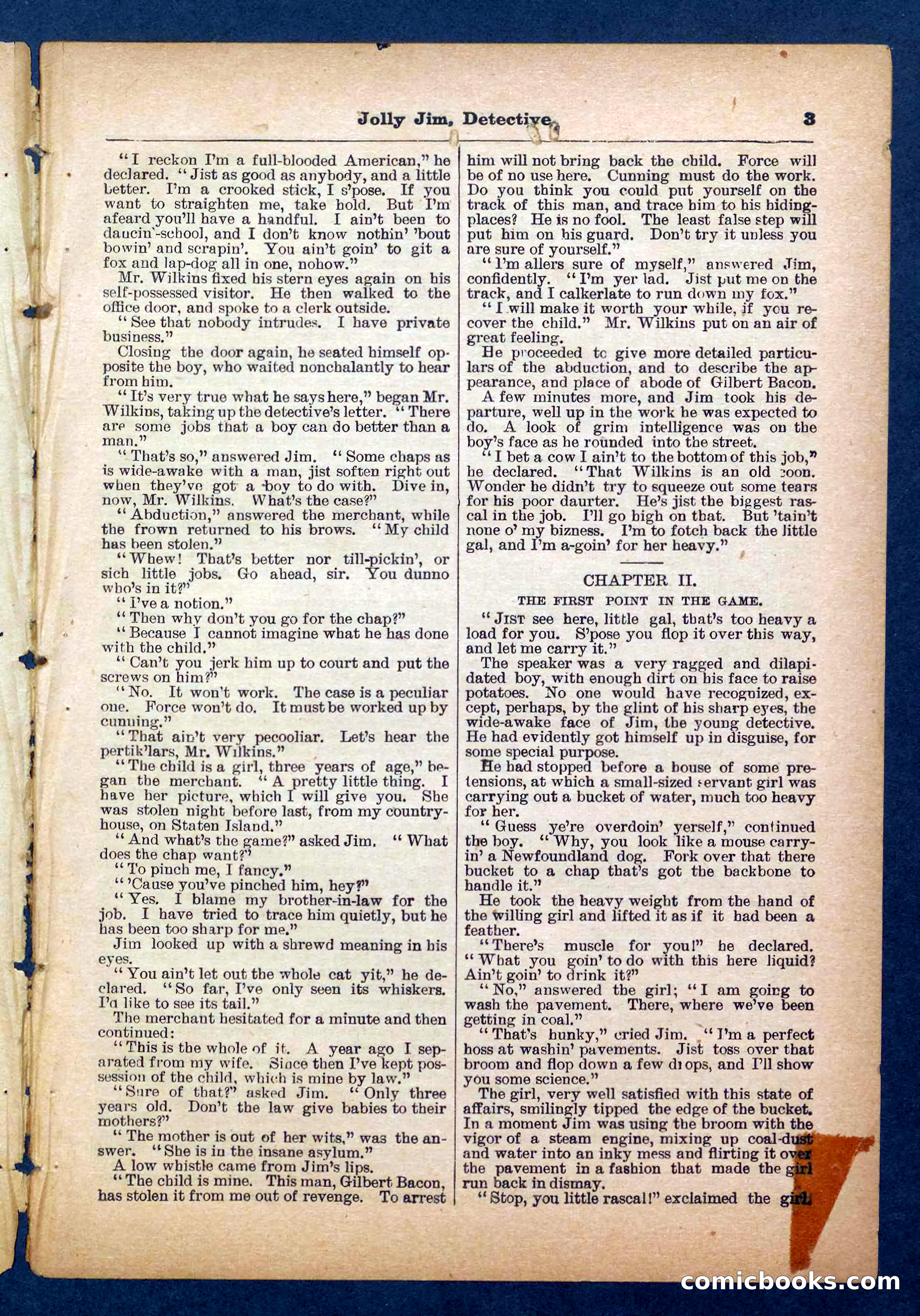 Beadle's Pocket Library No. 255: Jolly Jim, Detective — page 3 of 32