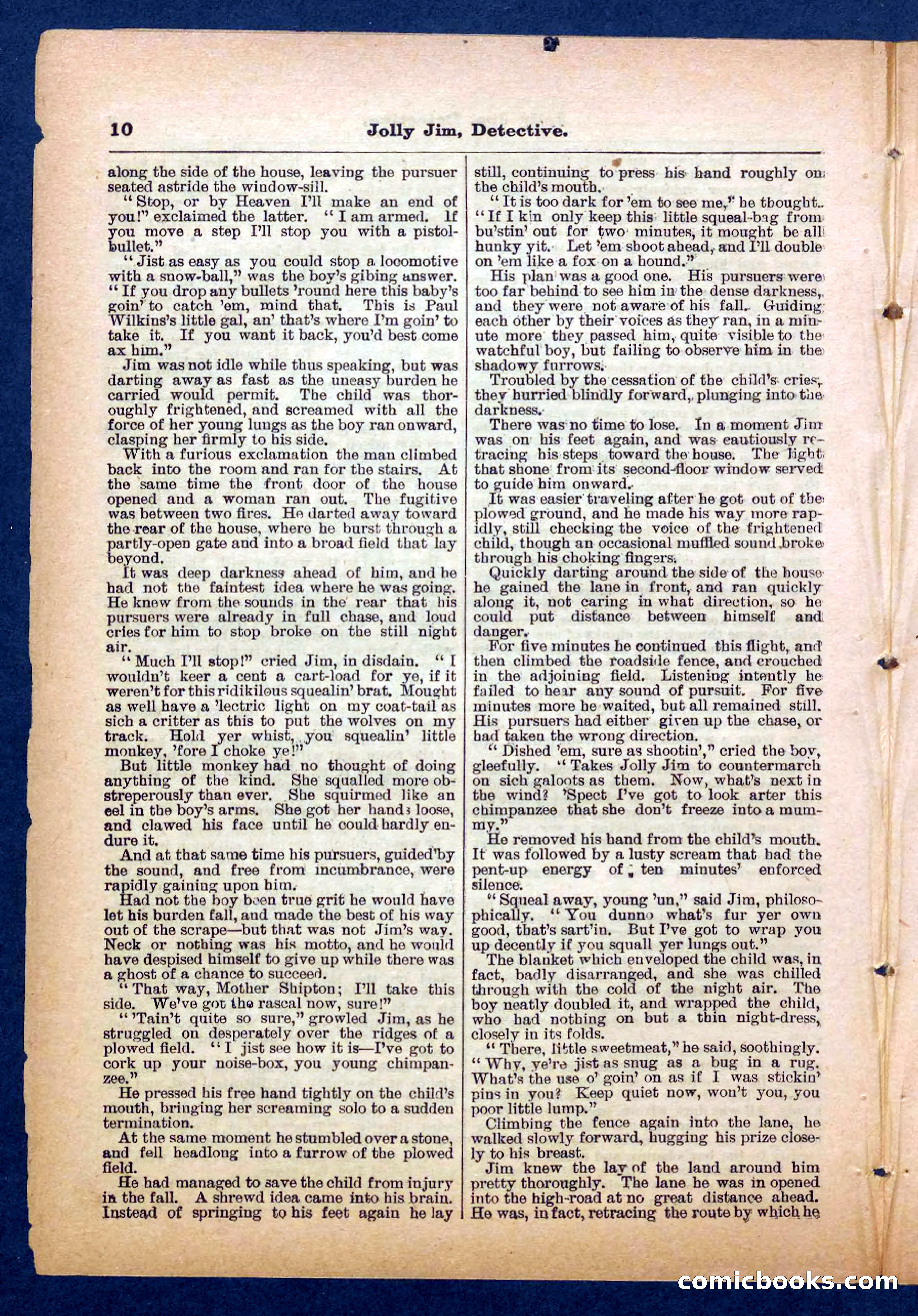 Beadle's Pocket Library No. 255: Jolly Jim, Detective — page 10 of 32