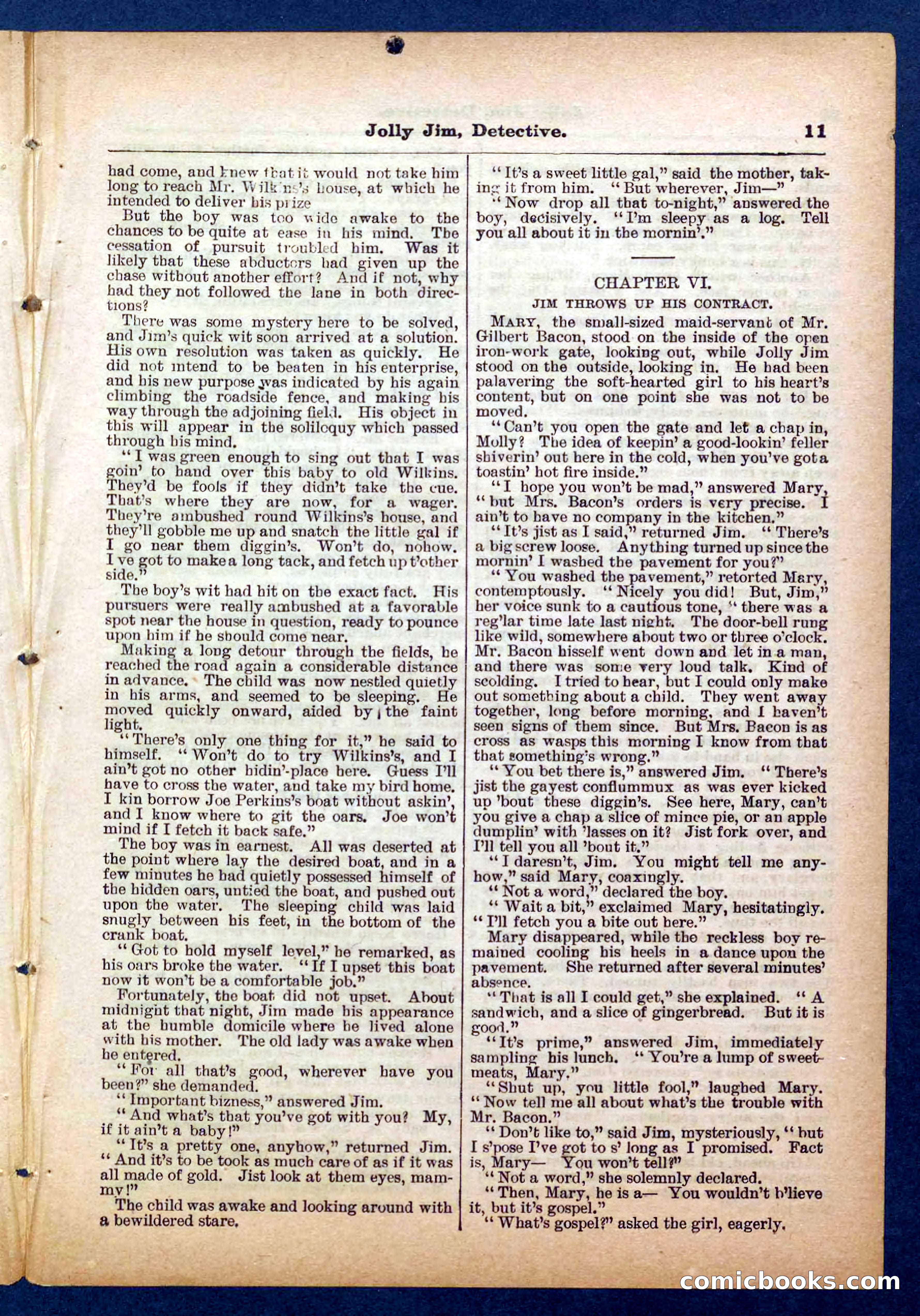 Beadle's Pocket Library No. 255: Jolly Jim, Detective — page 11 of 32