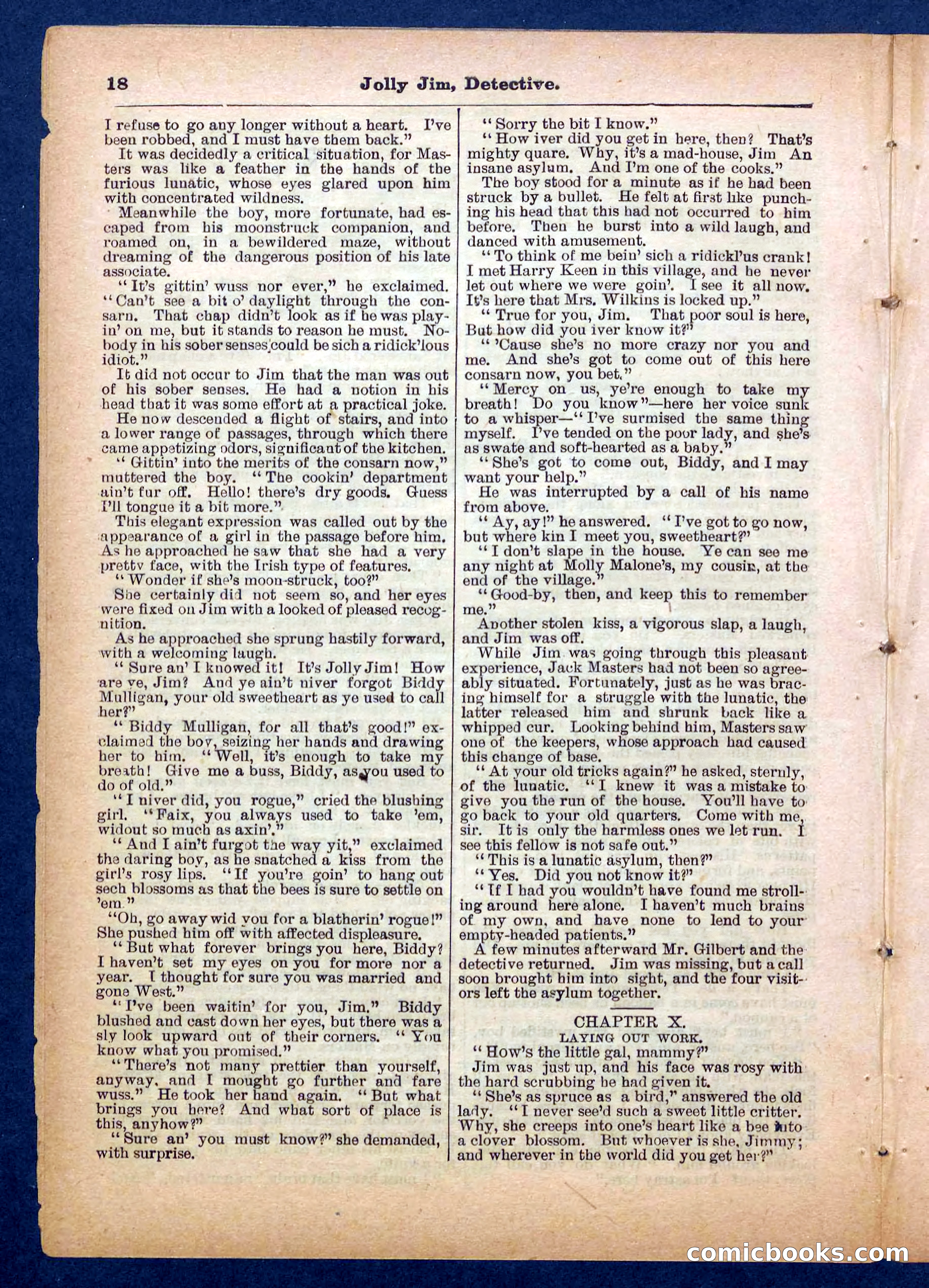 Beadle's Pocket Library No. 255: Jolly Jim, Detective — page 18 of 32